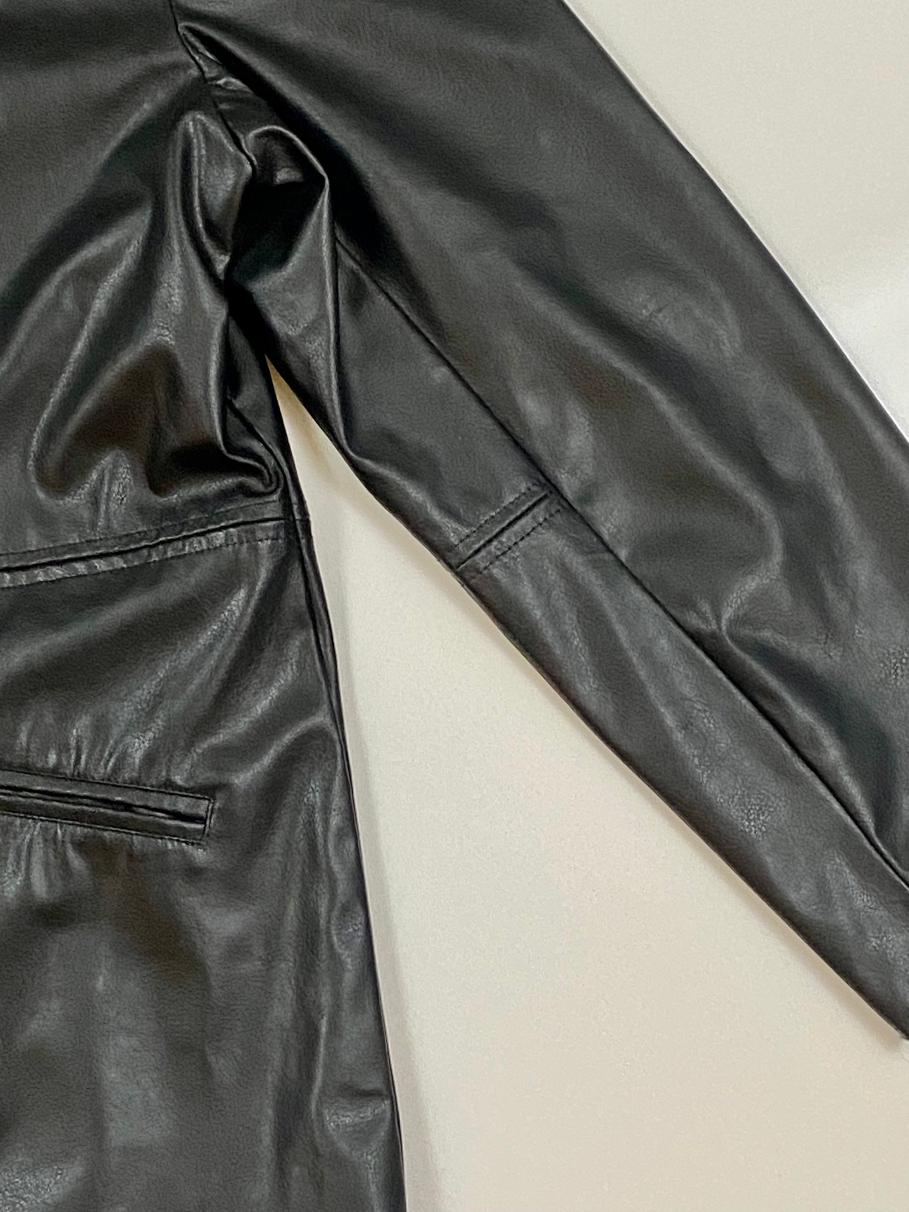Black Leather Jacket (L)