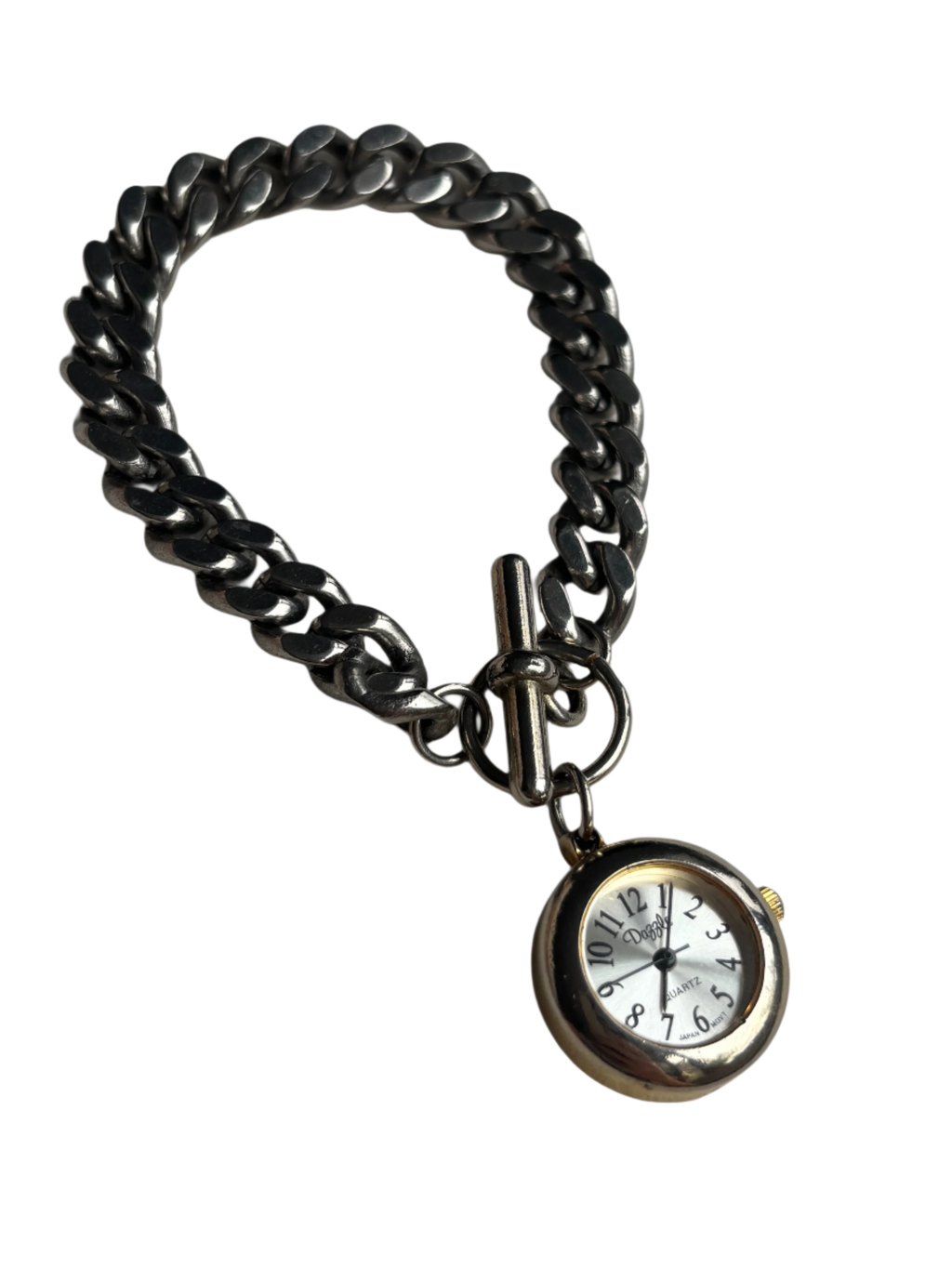 Y2K Chain & Toggle Watch