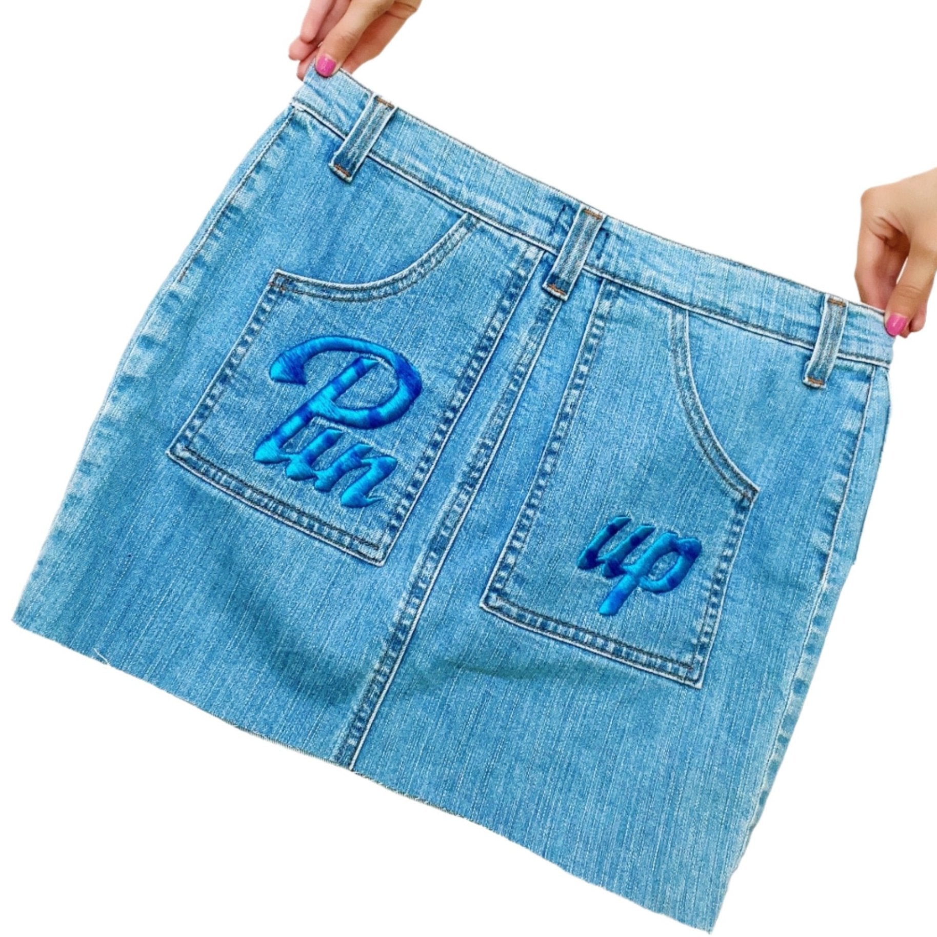 Dolce & Gabbana Denim Mini Skirt (S)