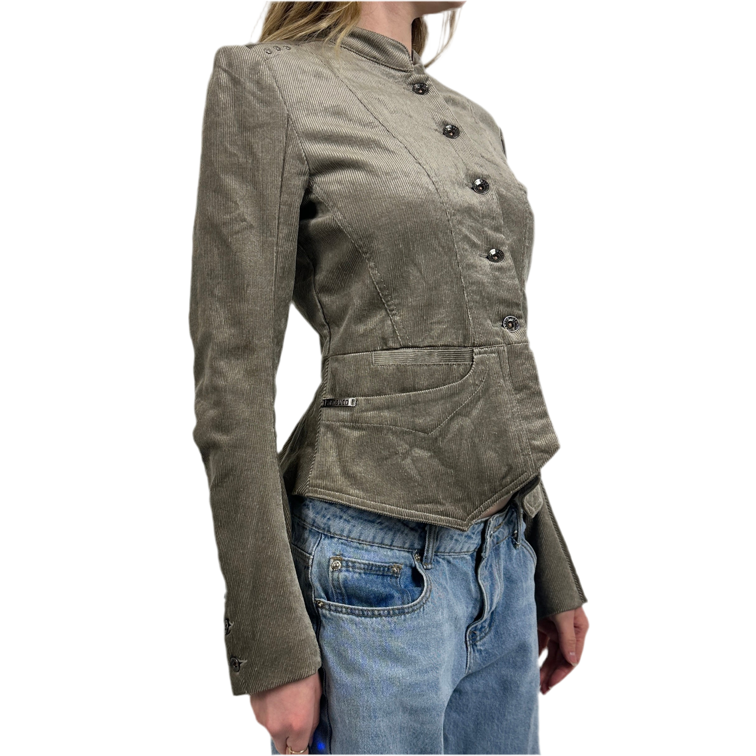 Parasuco Green Corduroy Jacket