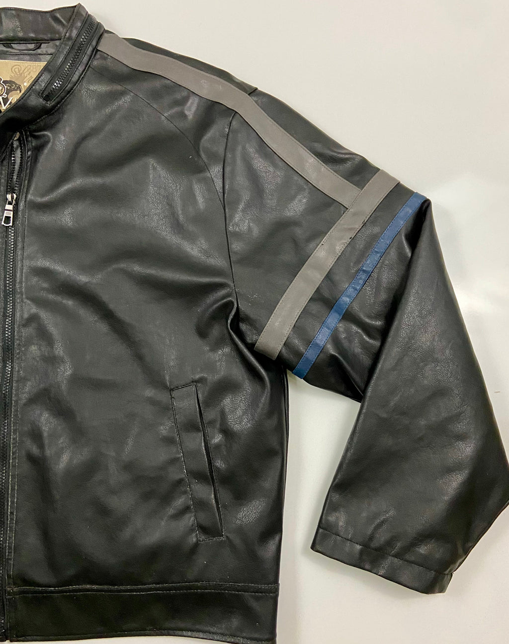 Vintage 72 Motorcycle Leather Jacket (2X)