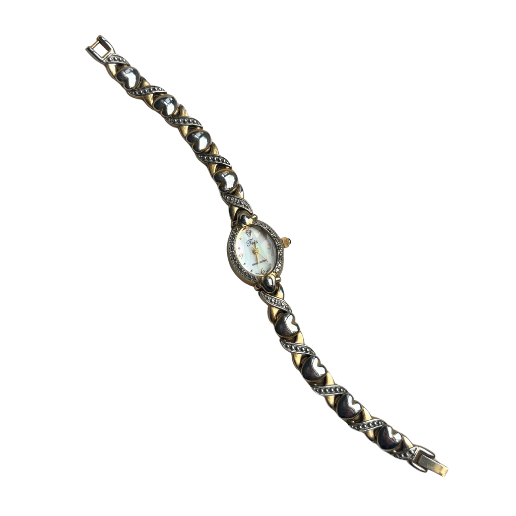 2000s Two-Tone XO Pearl Watch