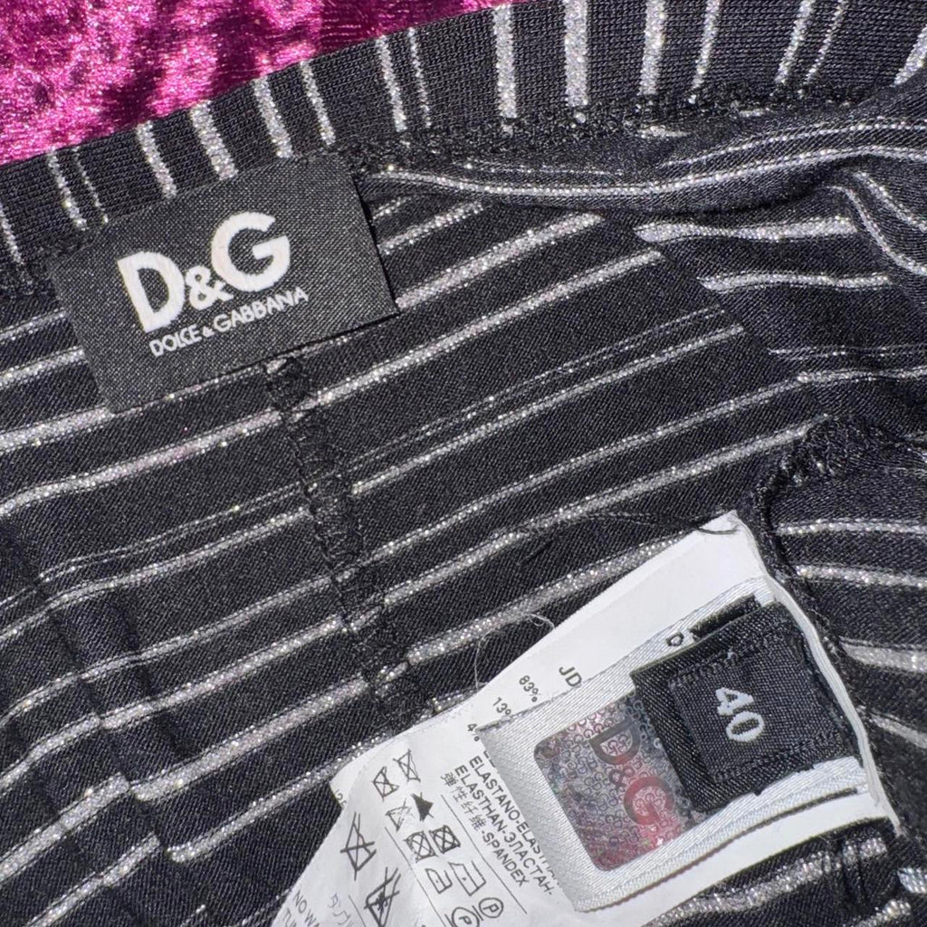 Dolce & Gabbana Striped Midi Dress (M/L)