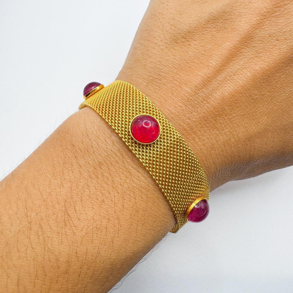 1960s Metal Mesh Bracelet