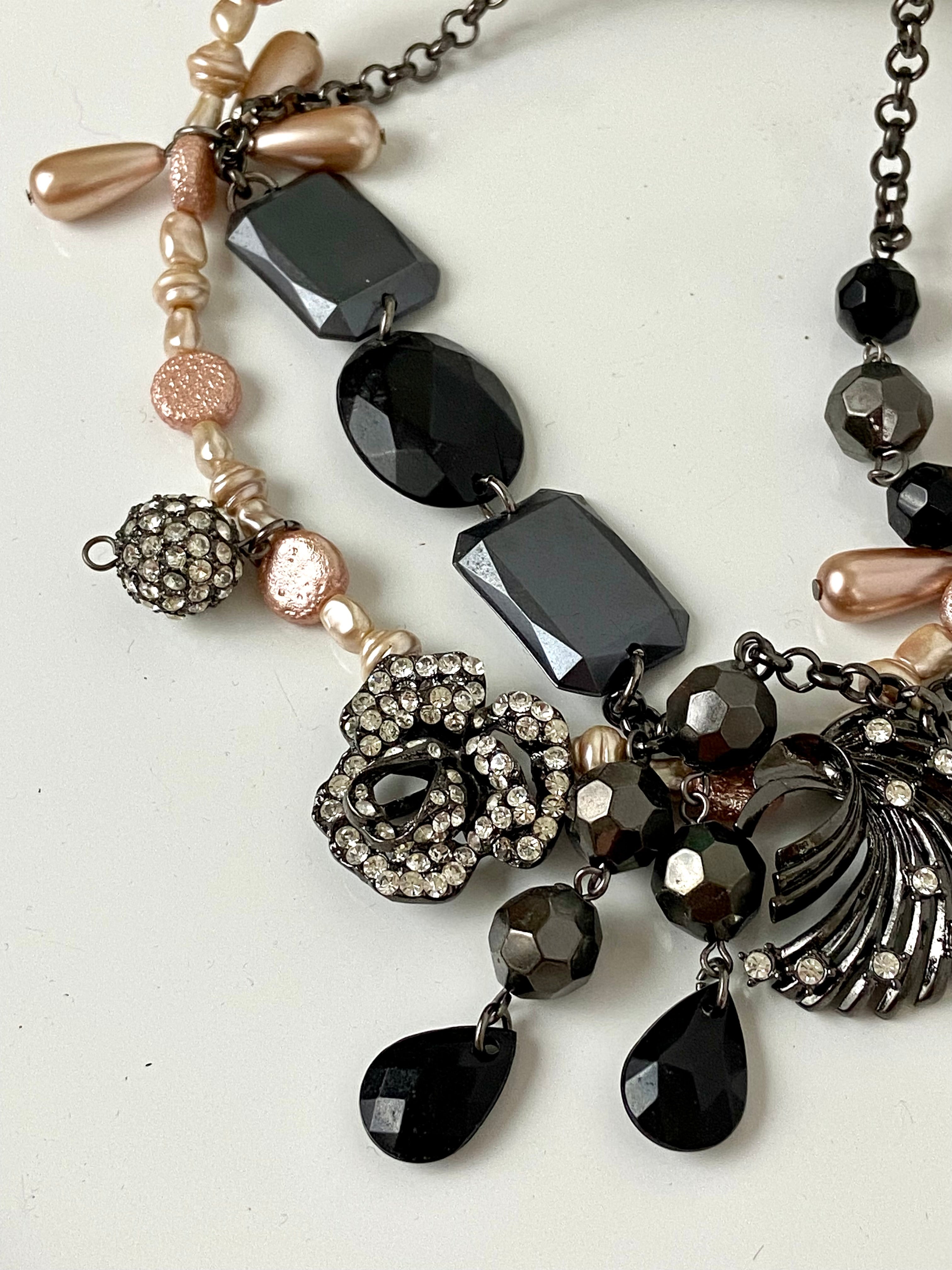 Layered Beads Choker