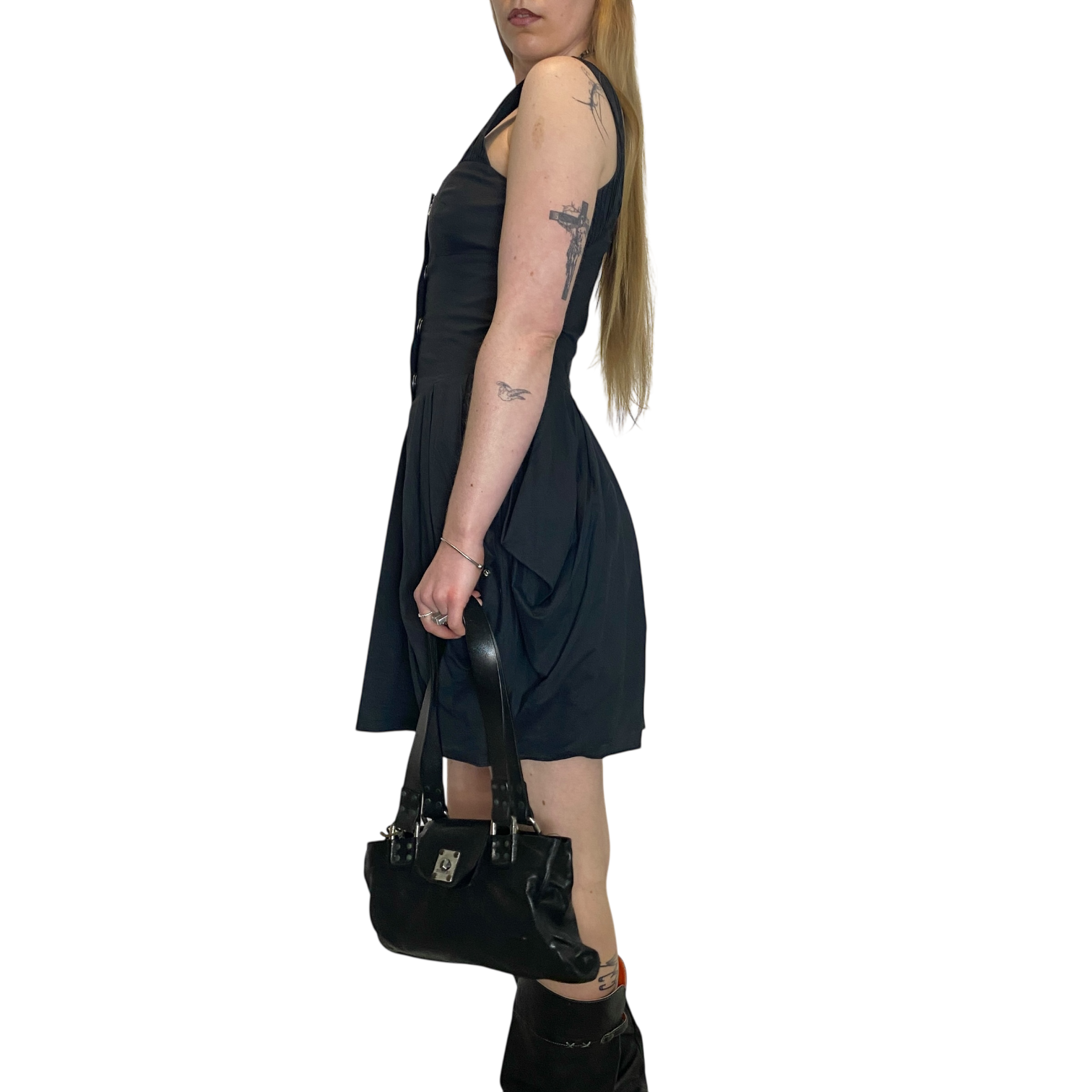 Vintage All Saints Black Dress (S/M)