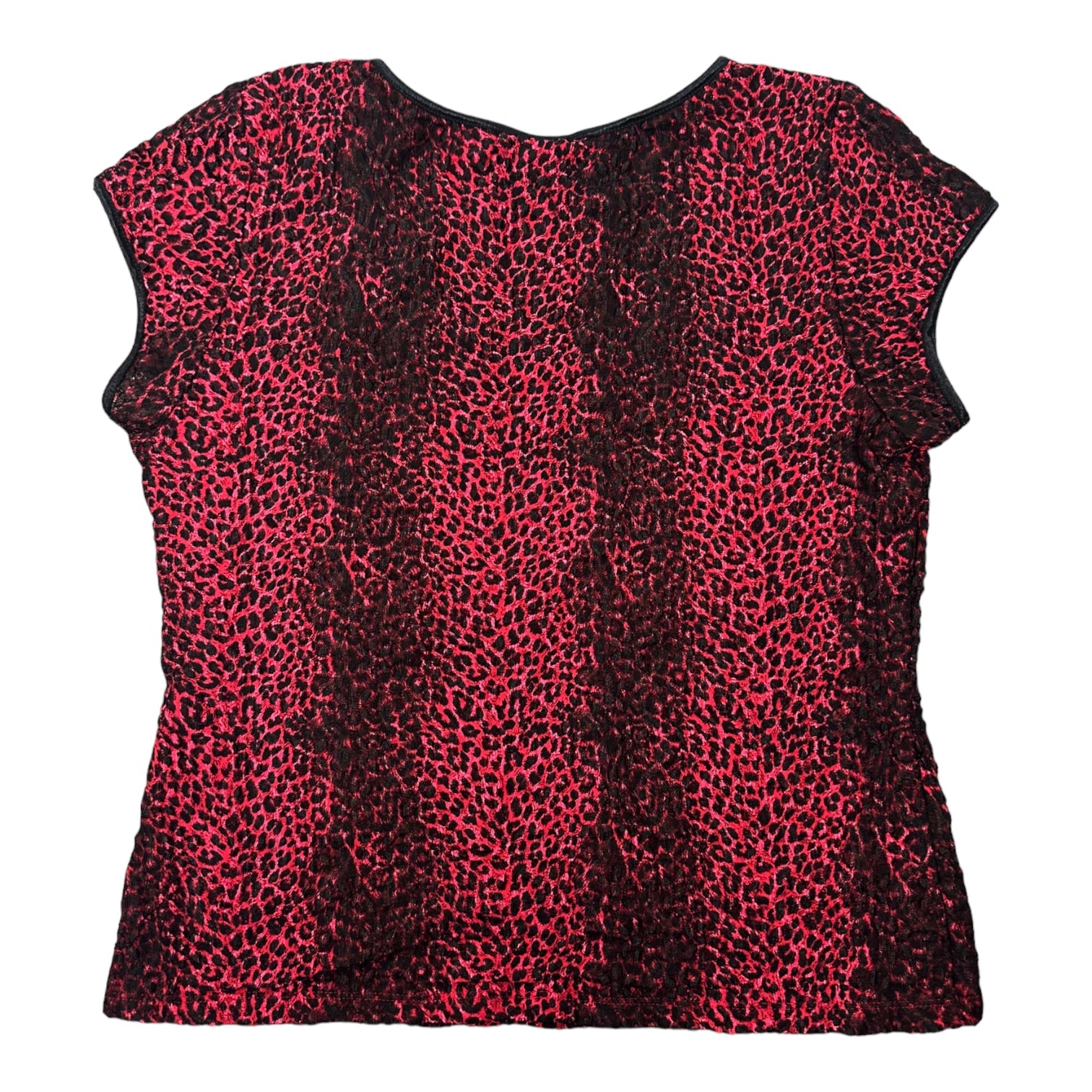 Vintage Leopard Print Top (XL)
