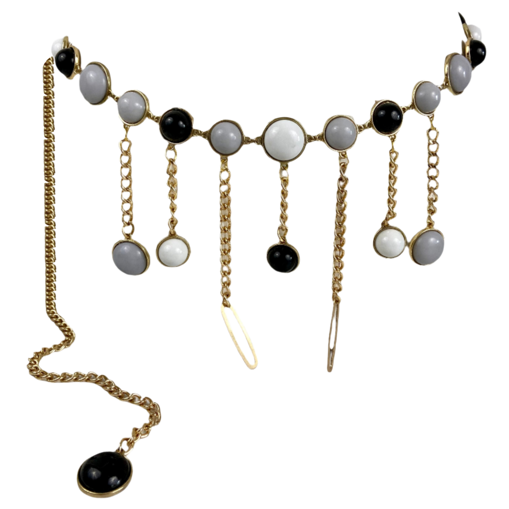 Gold waist chain belt