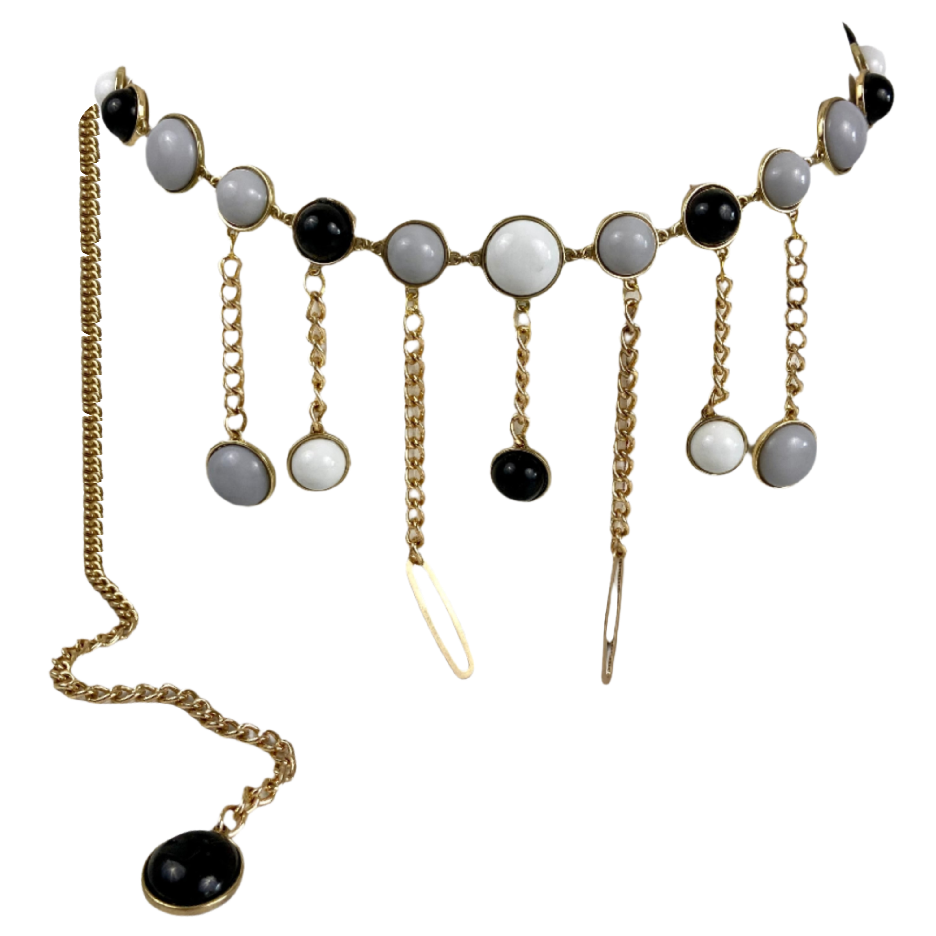 Gold waist chain belt