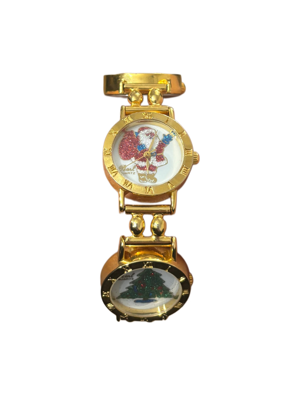 2000s Glitter Holiday Watch