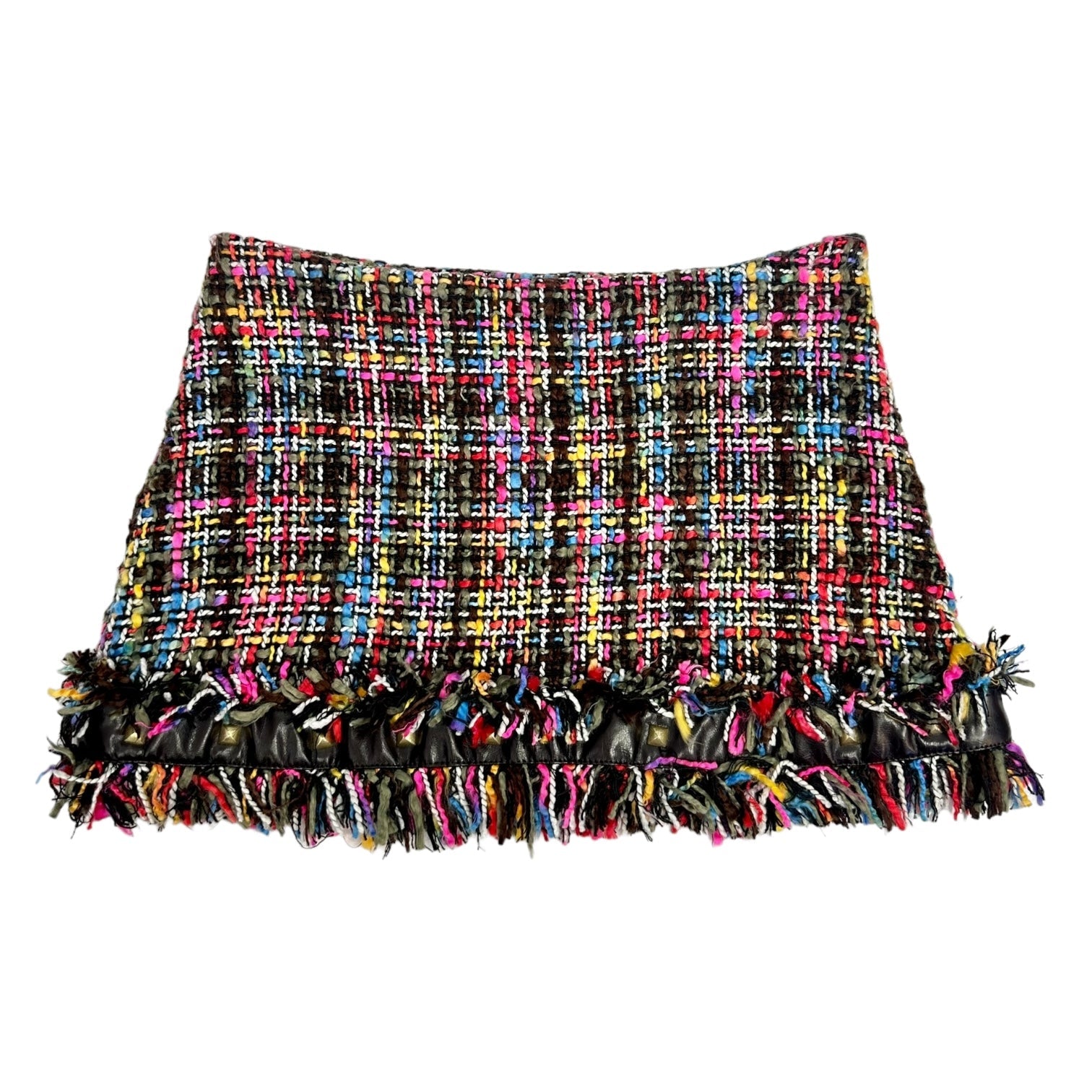 Tweed Punk Miniskirt (XS)