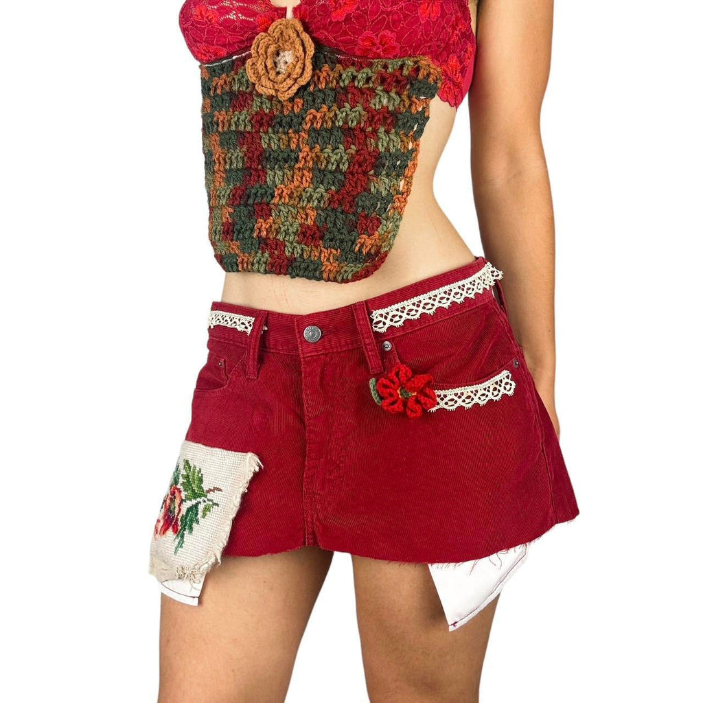 Strawberry Fields Skirt (M)