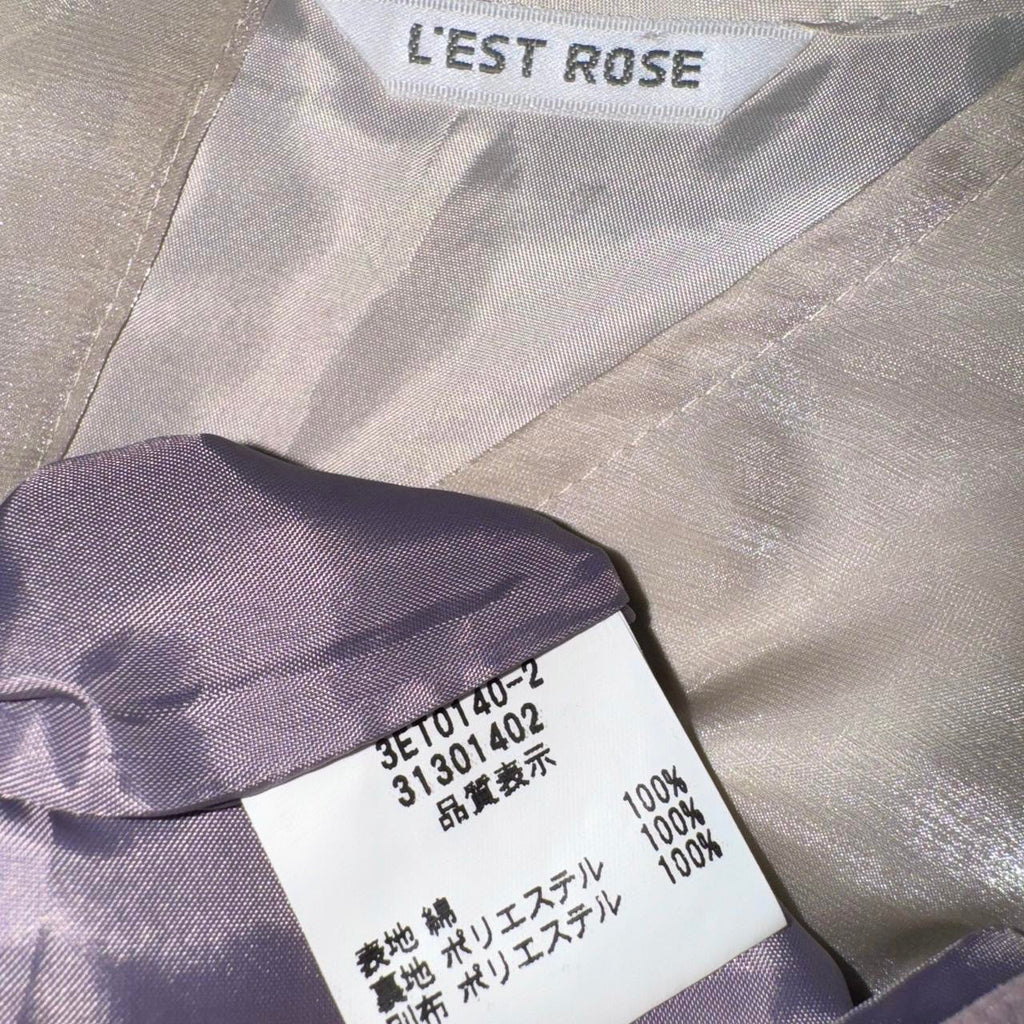 Japanese Vintage Velvet Midi Dress (M)