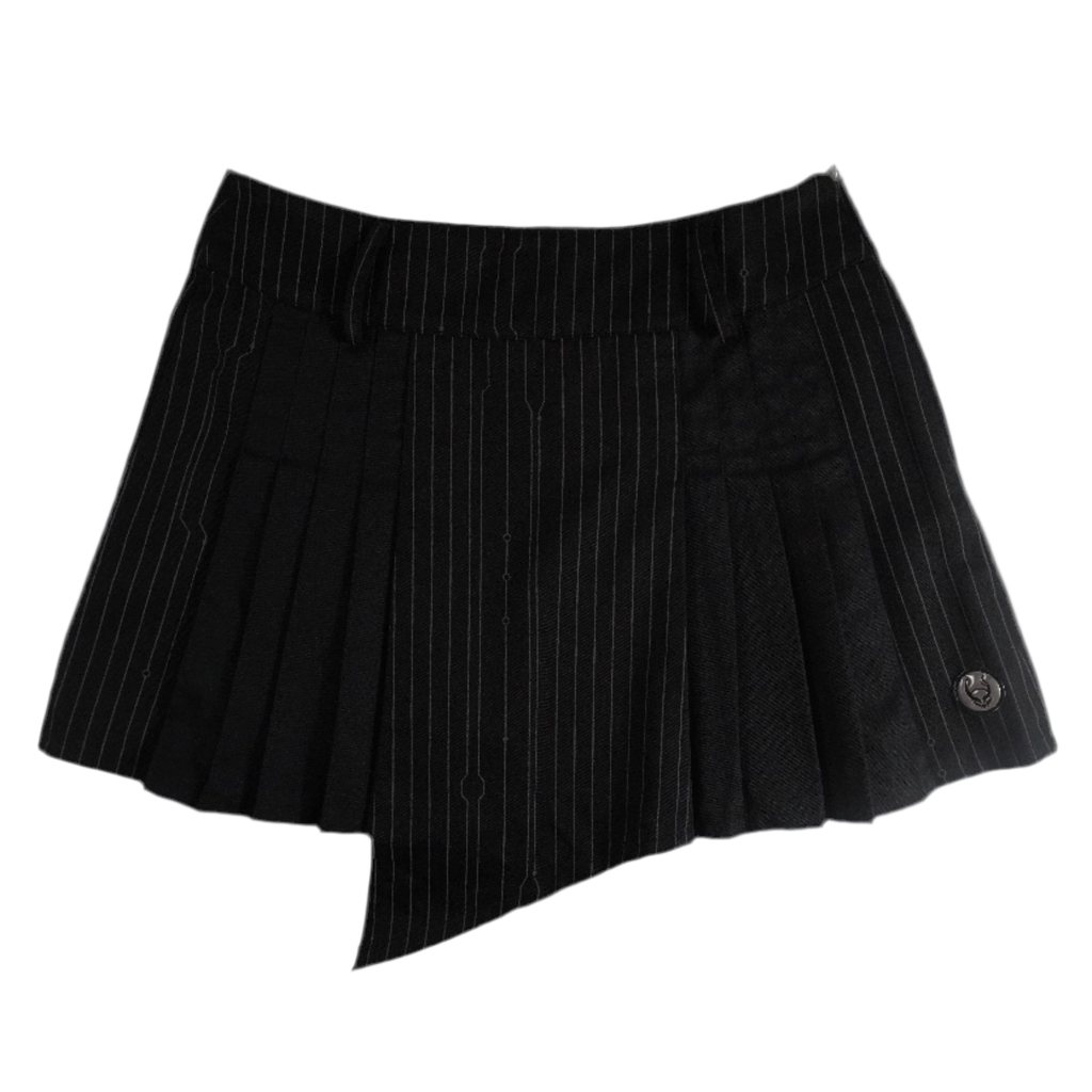 Cyberdog Asymmetric Mini Skirt (S)