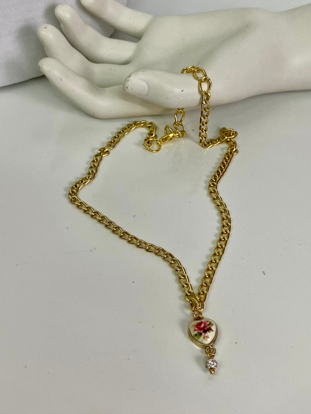 Victorian Heart Necklace