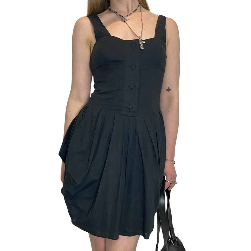 Vintage All Saints Black Dress (S/M)