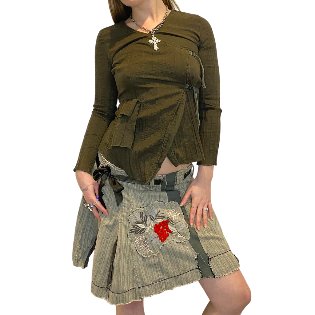 Vintage Marithé Francois Girbaud Skirt (M/L)