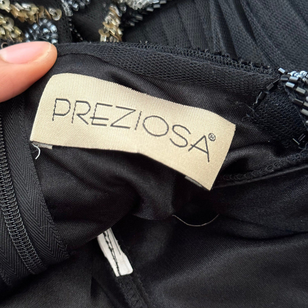 Vintage Italian Beaded Dress (M)