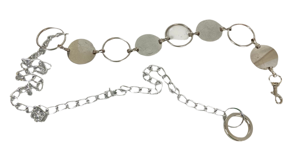 Metal circles belt