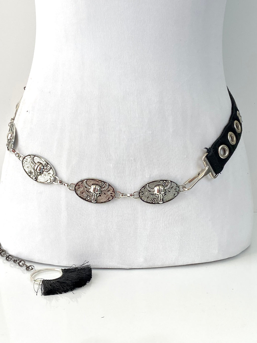 Mixed Media Chain Belt