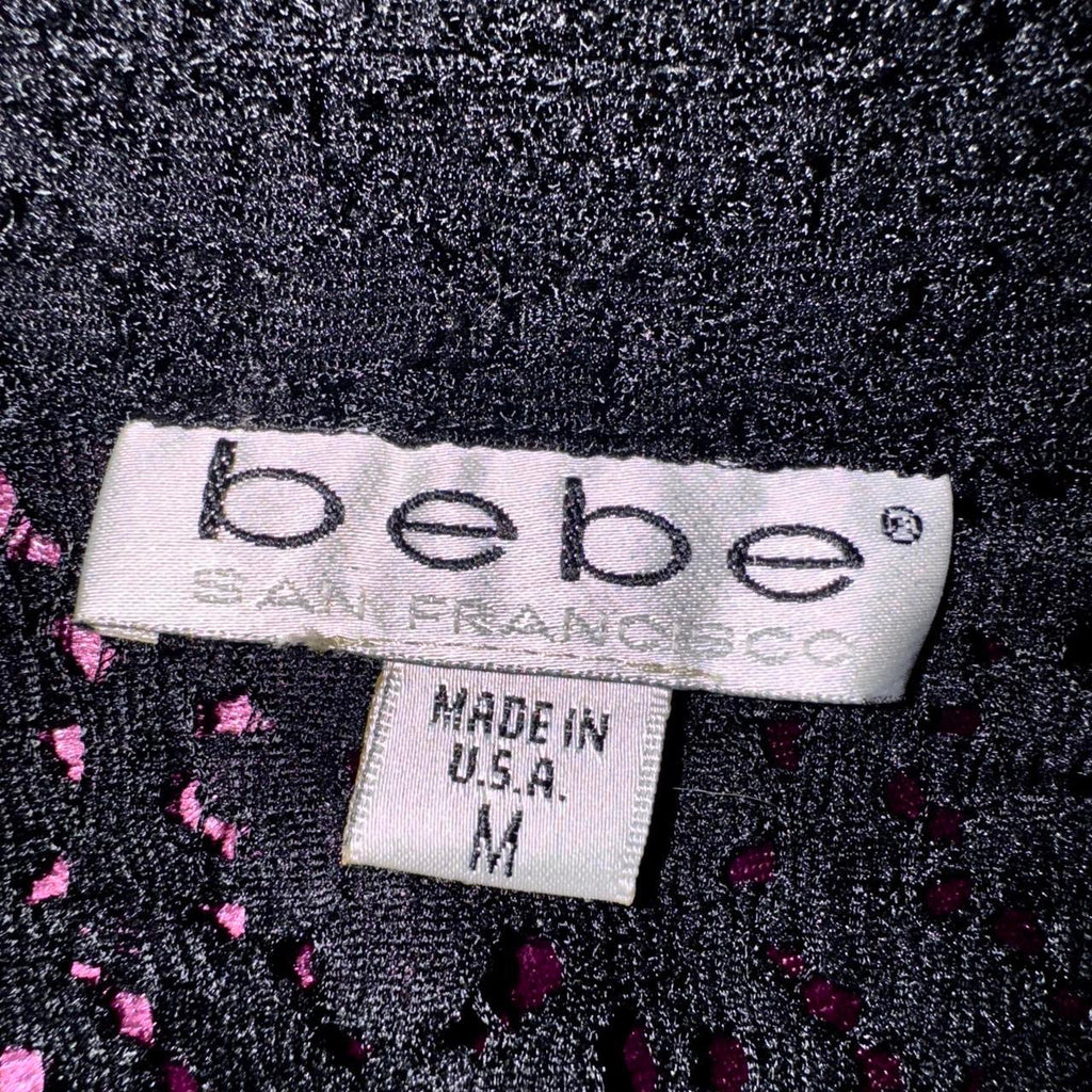 90s Bebe Eyelet Lace Button Down (M)