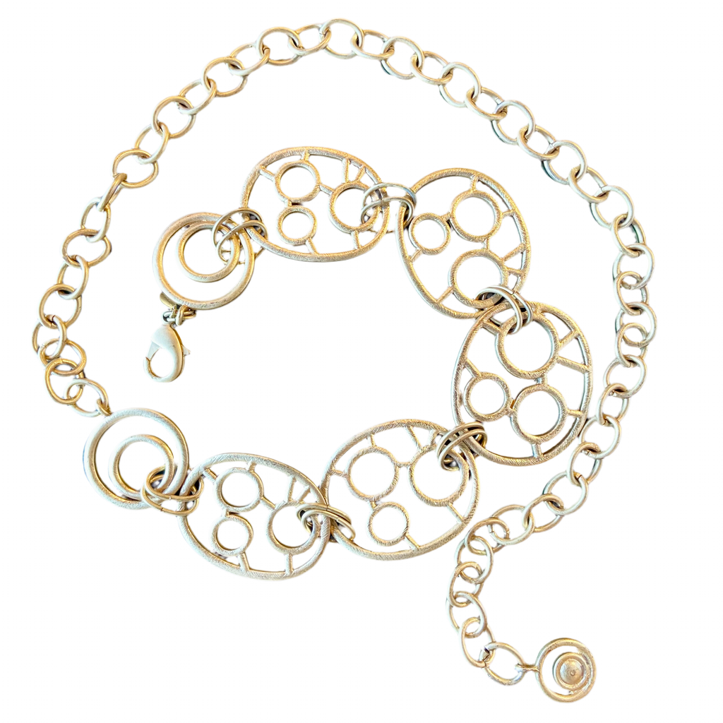 Vintage gold Chico's chain belt