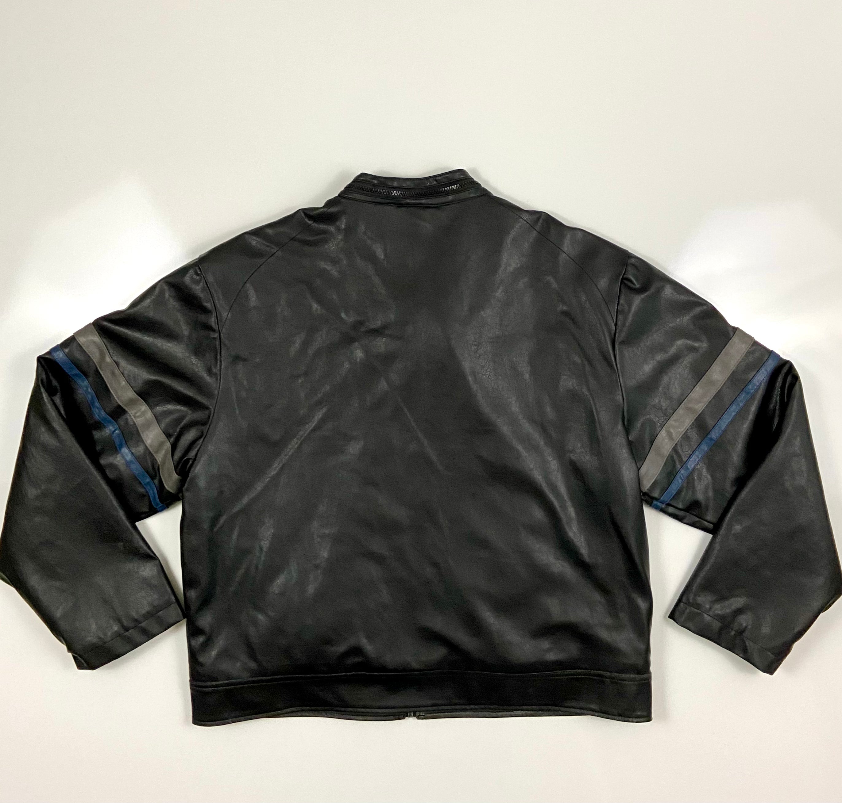 Vintage 72 Motorcycle Leather Jacket (2X)