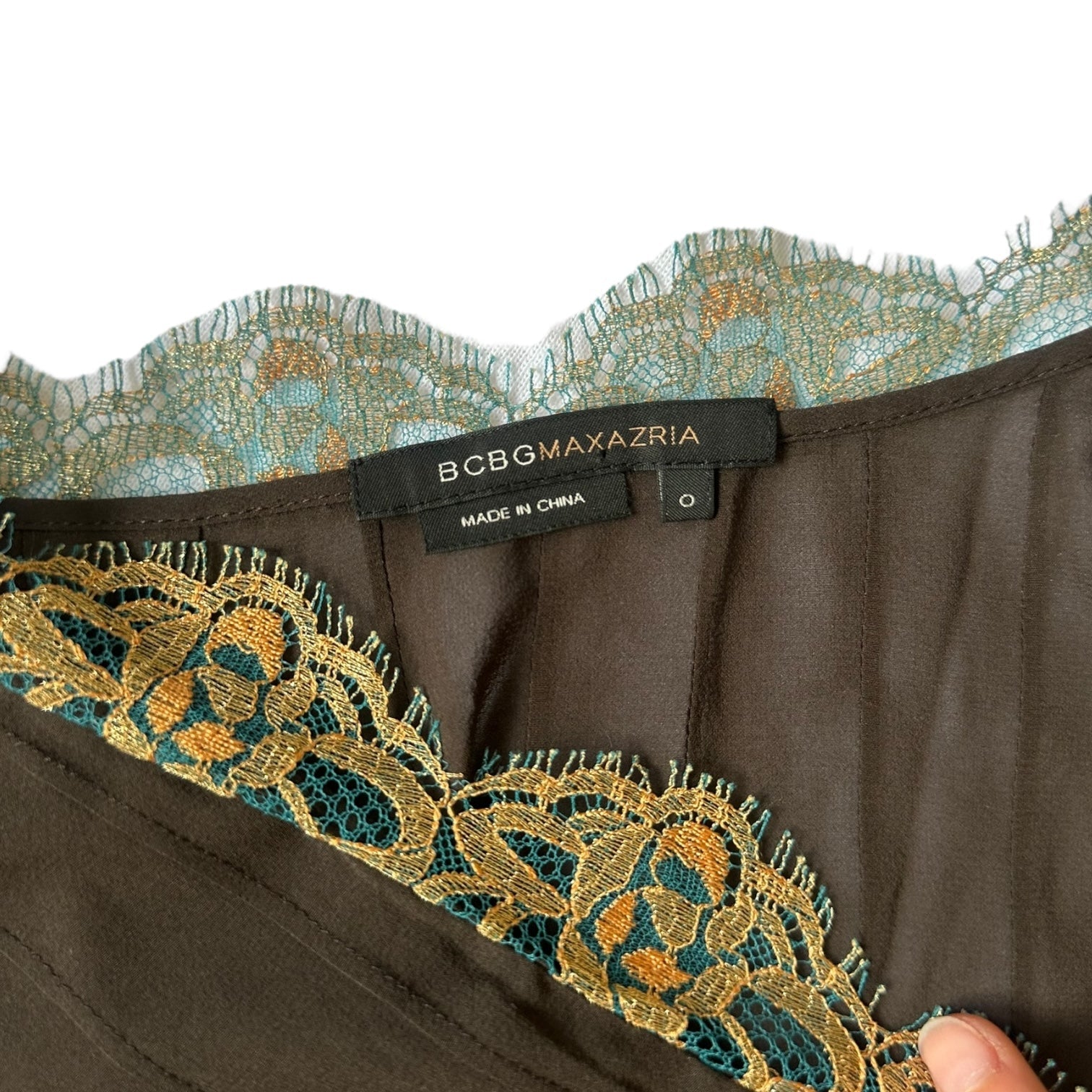 Silk Boho Blouse (XS)