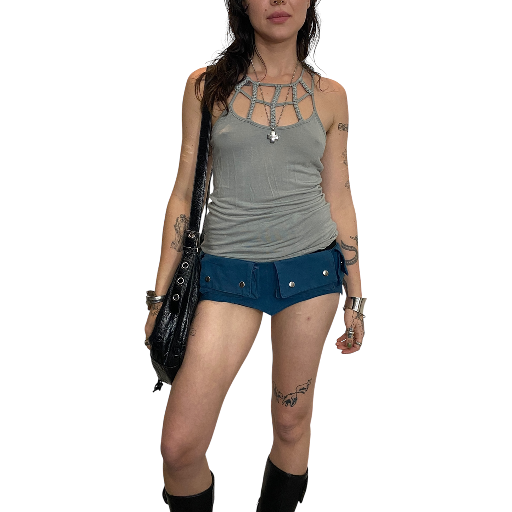 Vintage Miss Sixty Rope Vest (XS/S)