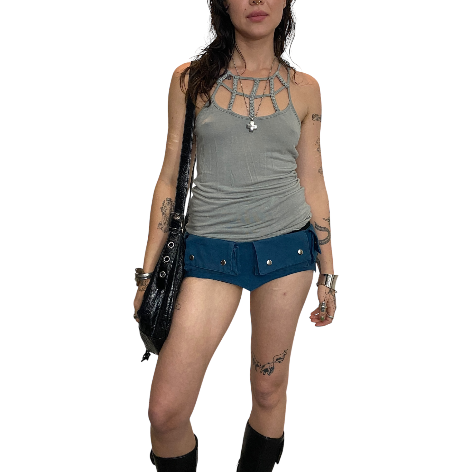 Vintage Miss Sixty Rope Vest (XS/S)