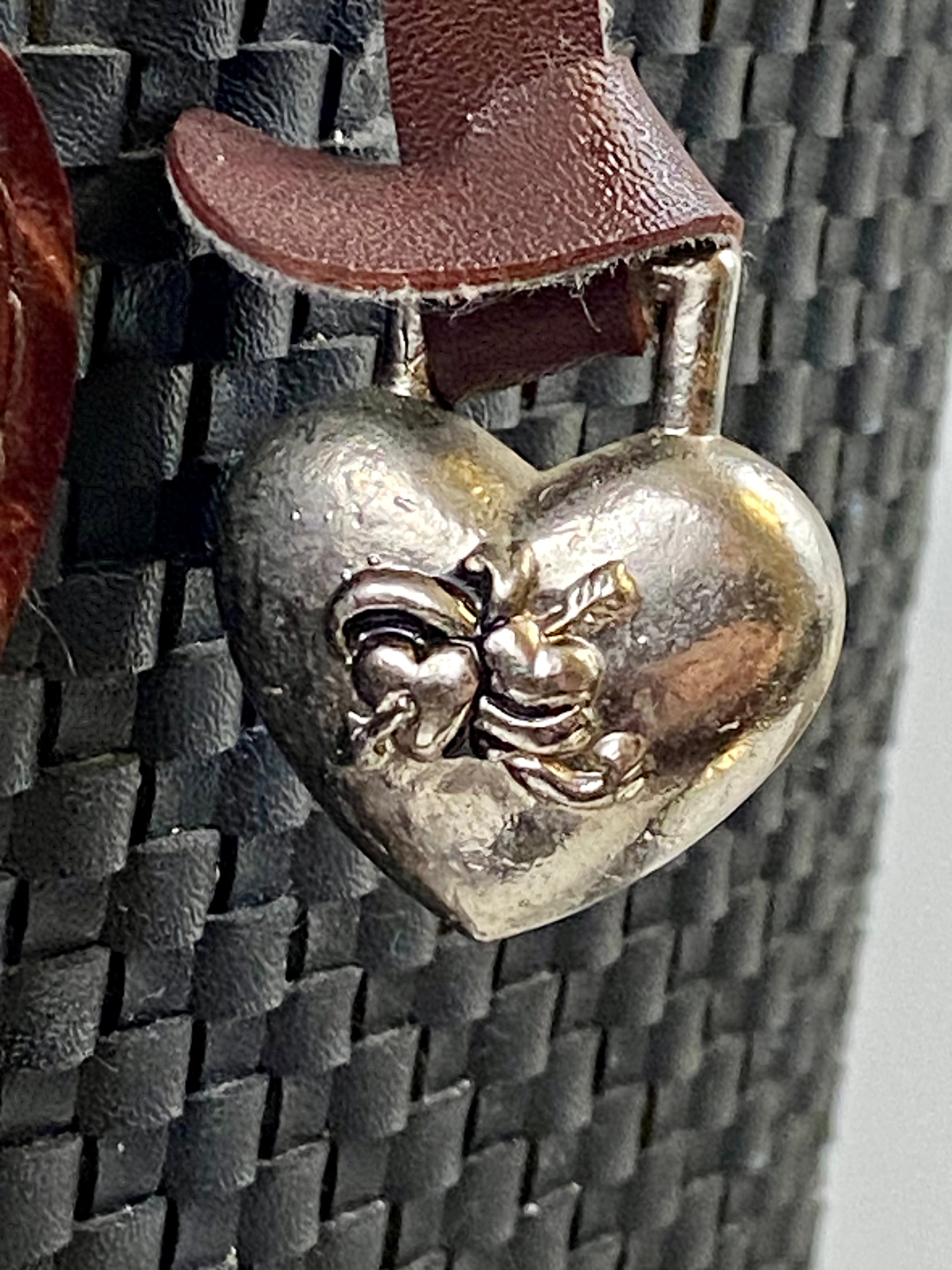 Vintage Heart Box Bag