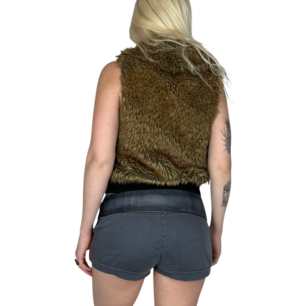 Faux Fur Vest (S)