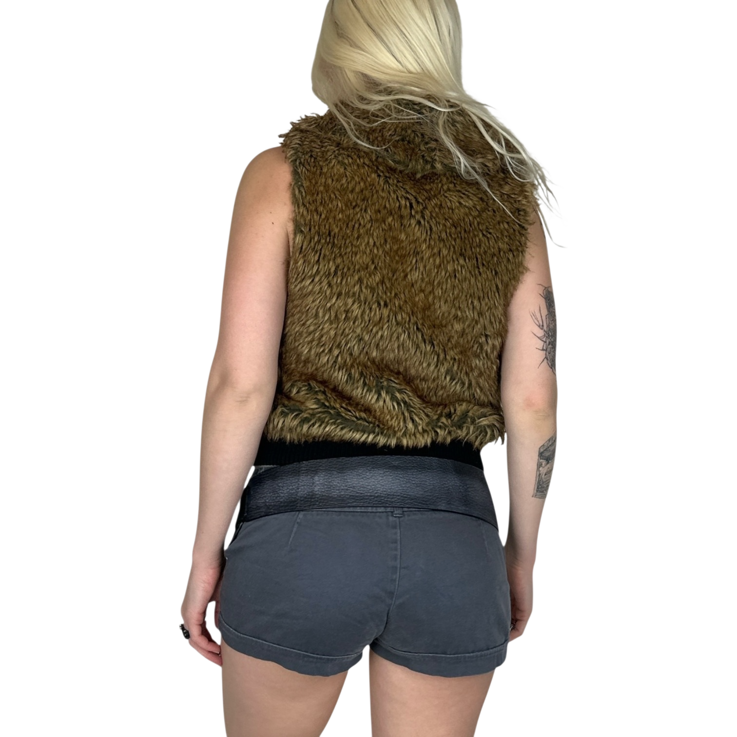 Faux Fur Vest (S)