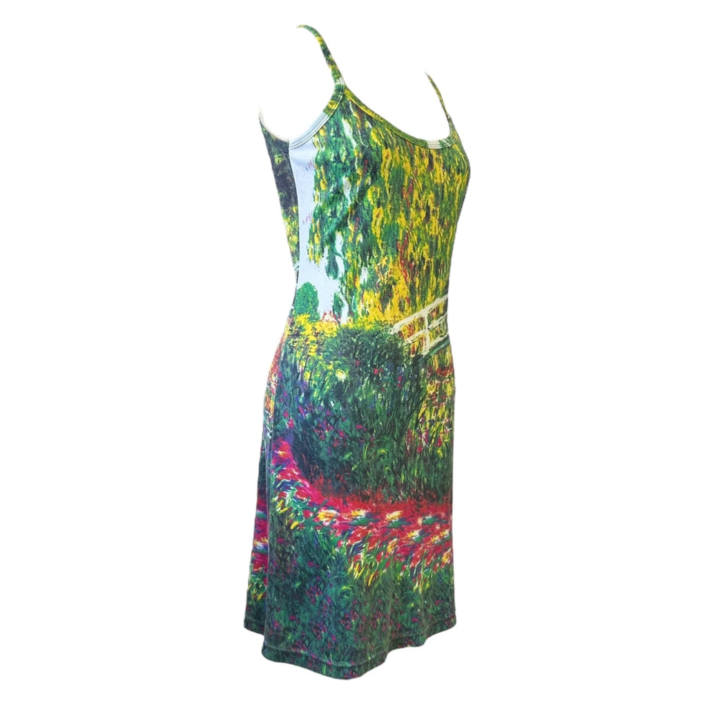 Monet Painting Spaghetti Strap Dress (M)