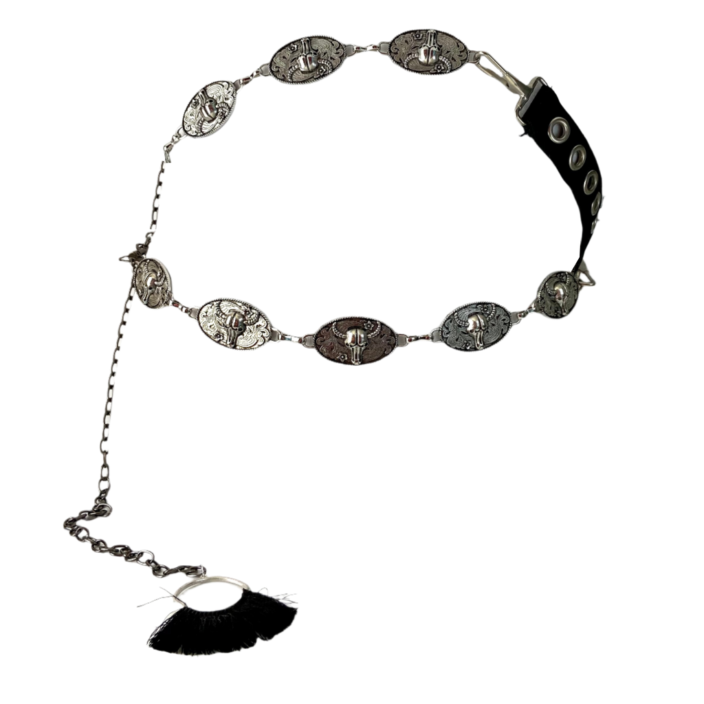 Mixed Media Chain Belt