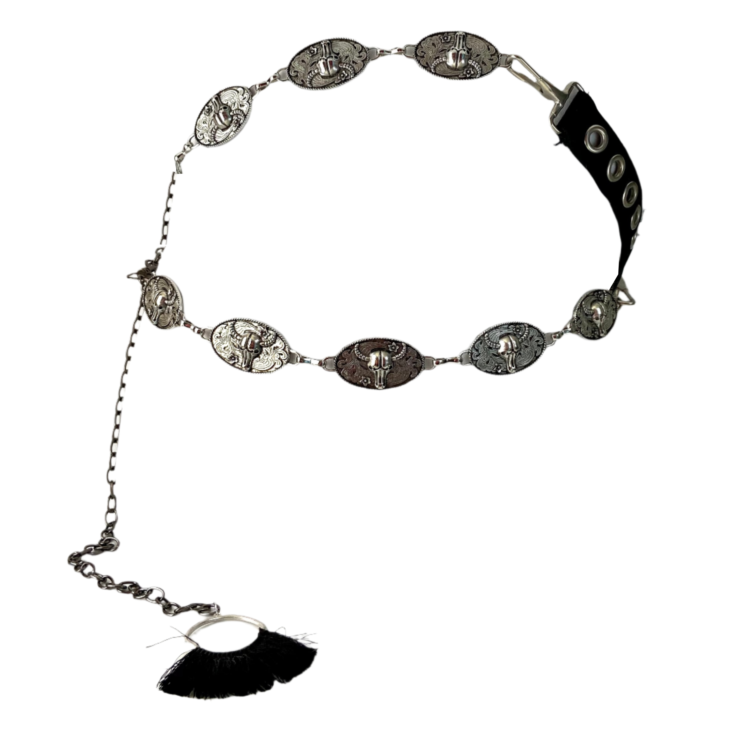 Mixed Media Chain Belt