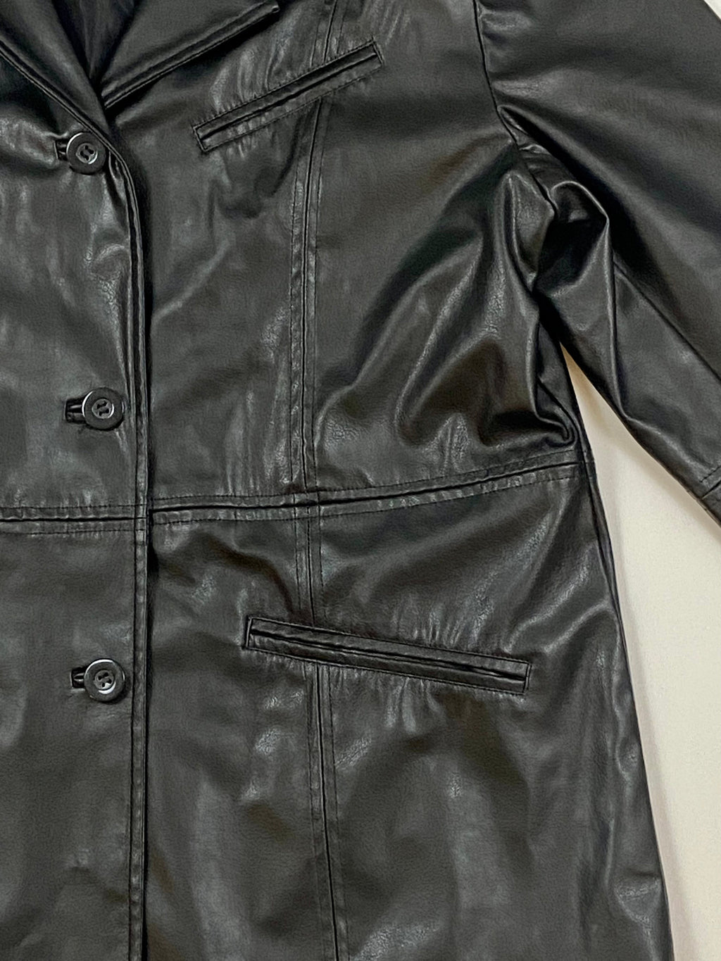 Black Leather Jacket (L)