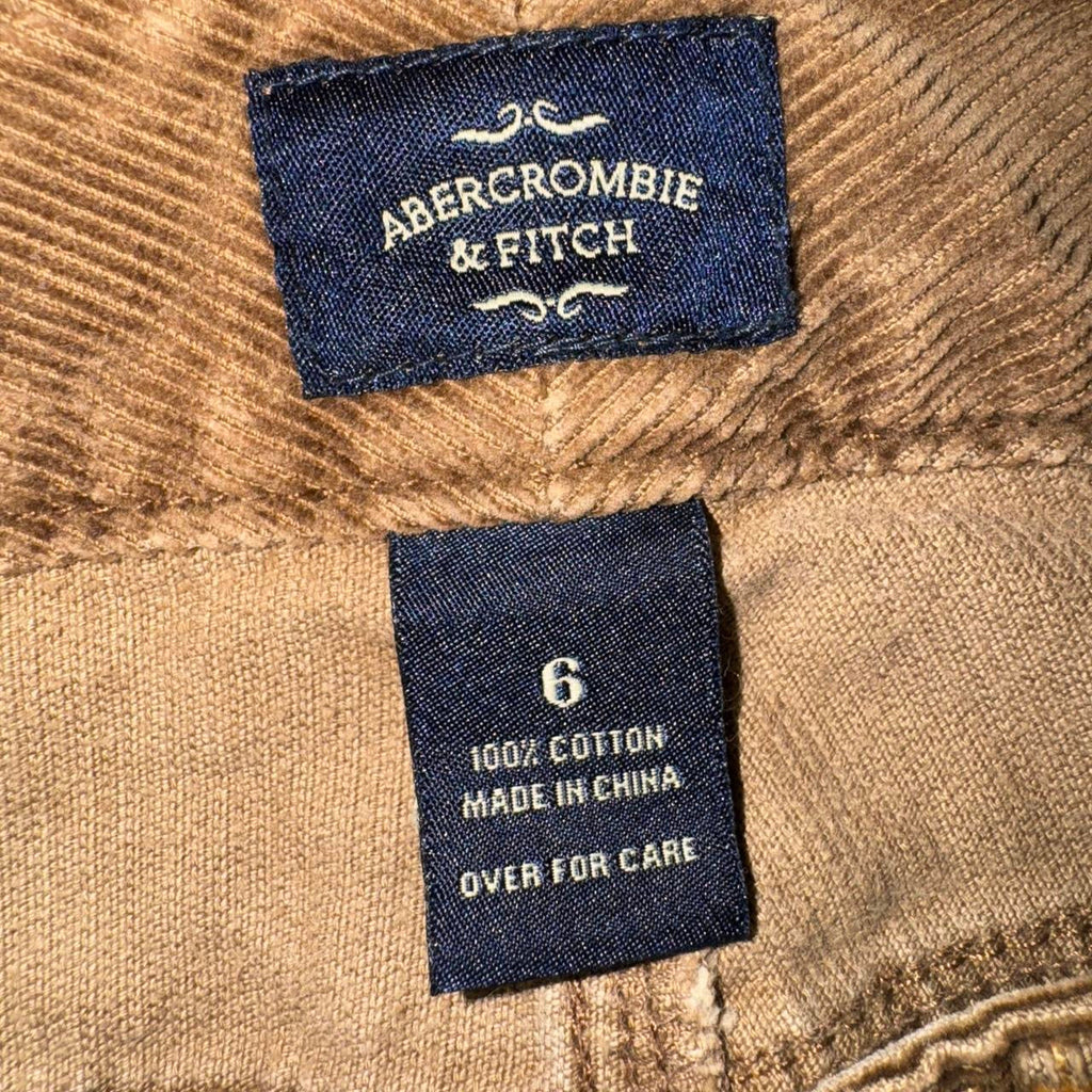 Y2K Brown Corduroy Flares (M)