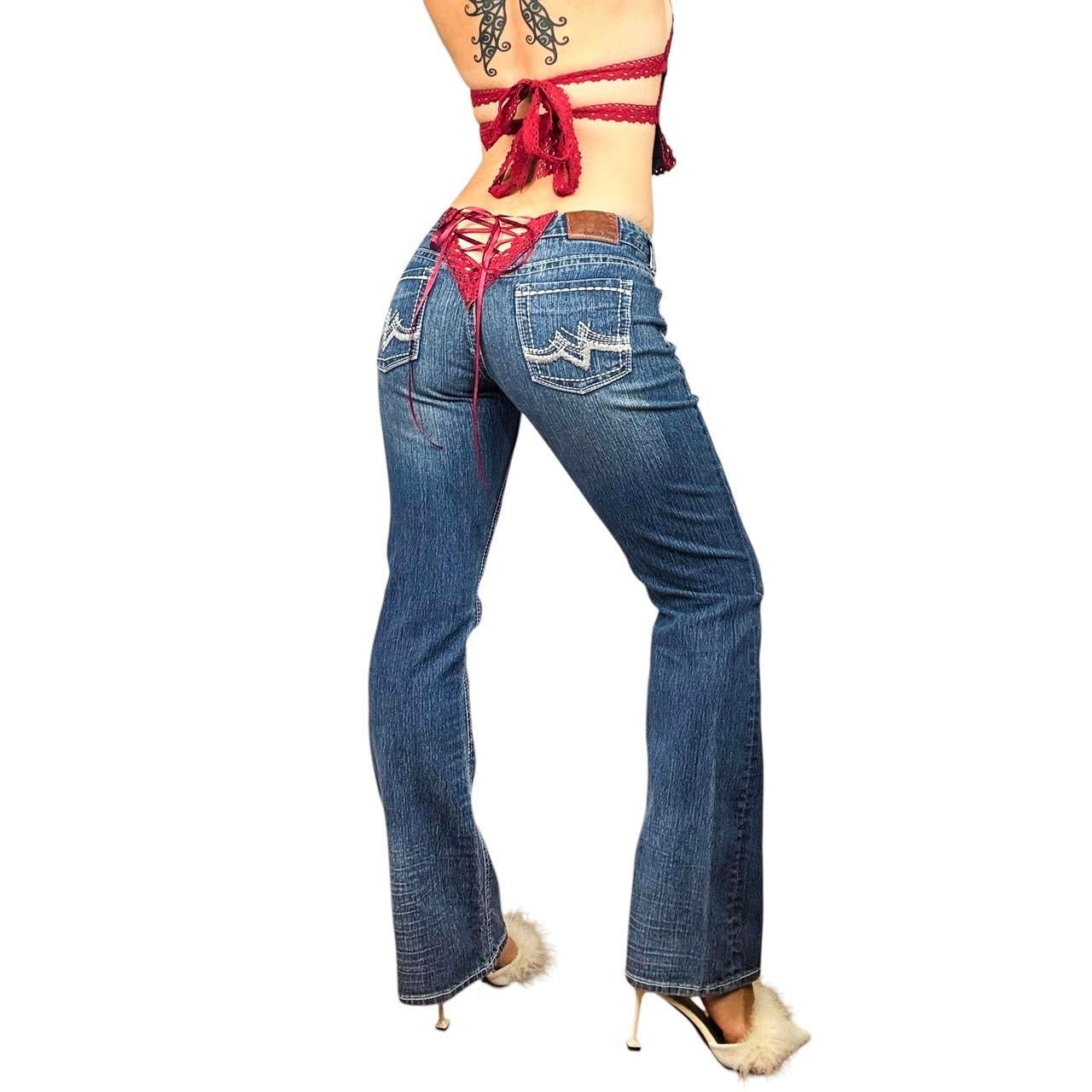 Cheeky Lace Jeans (XS-XXL)