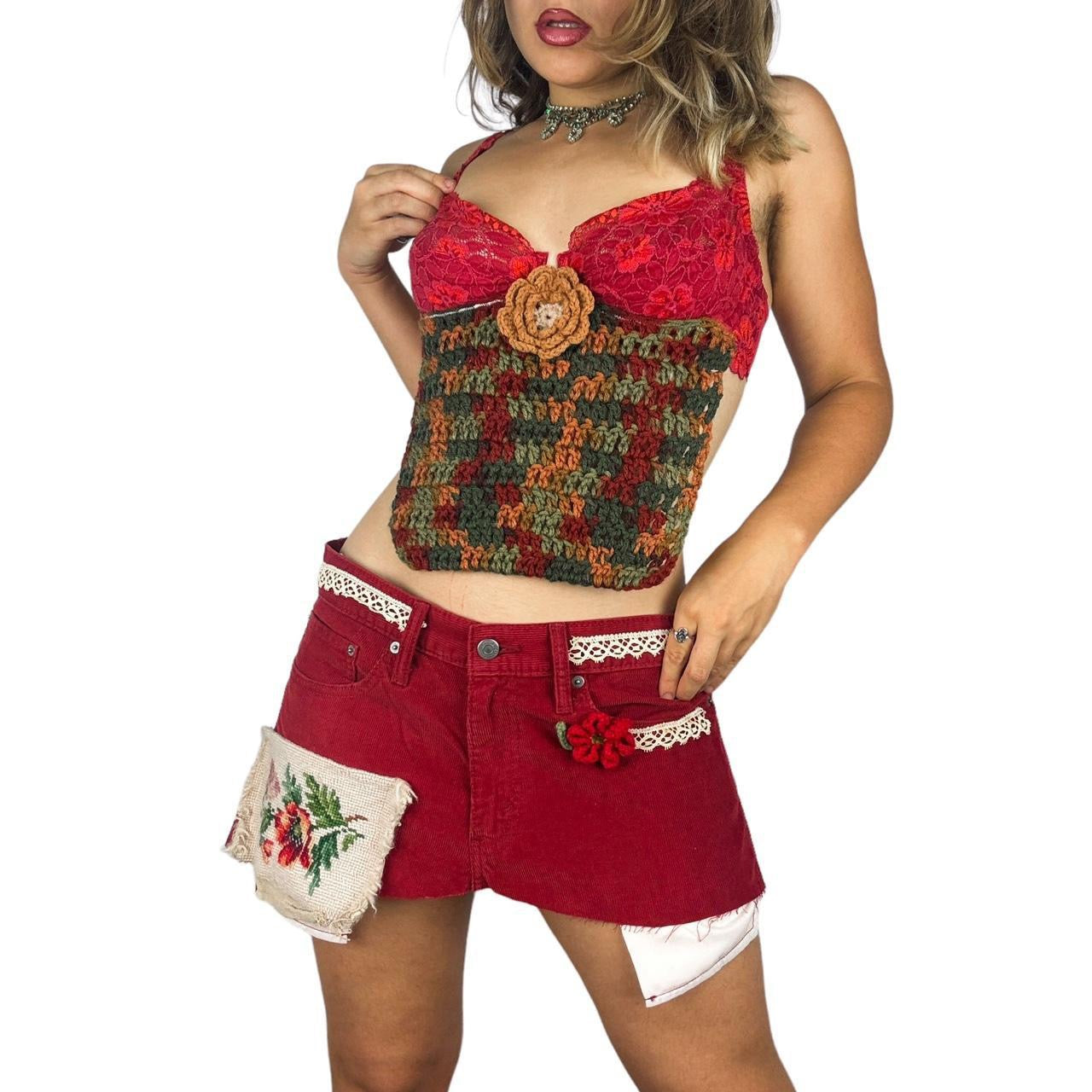 Strawberry Fields Skirt (M)