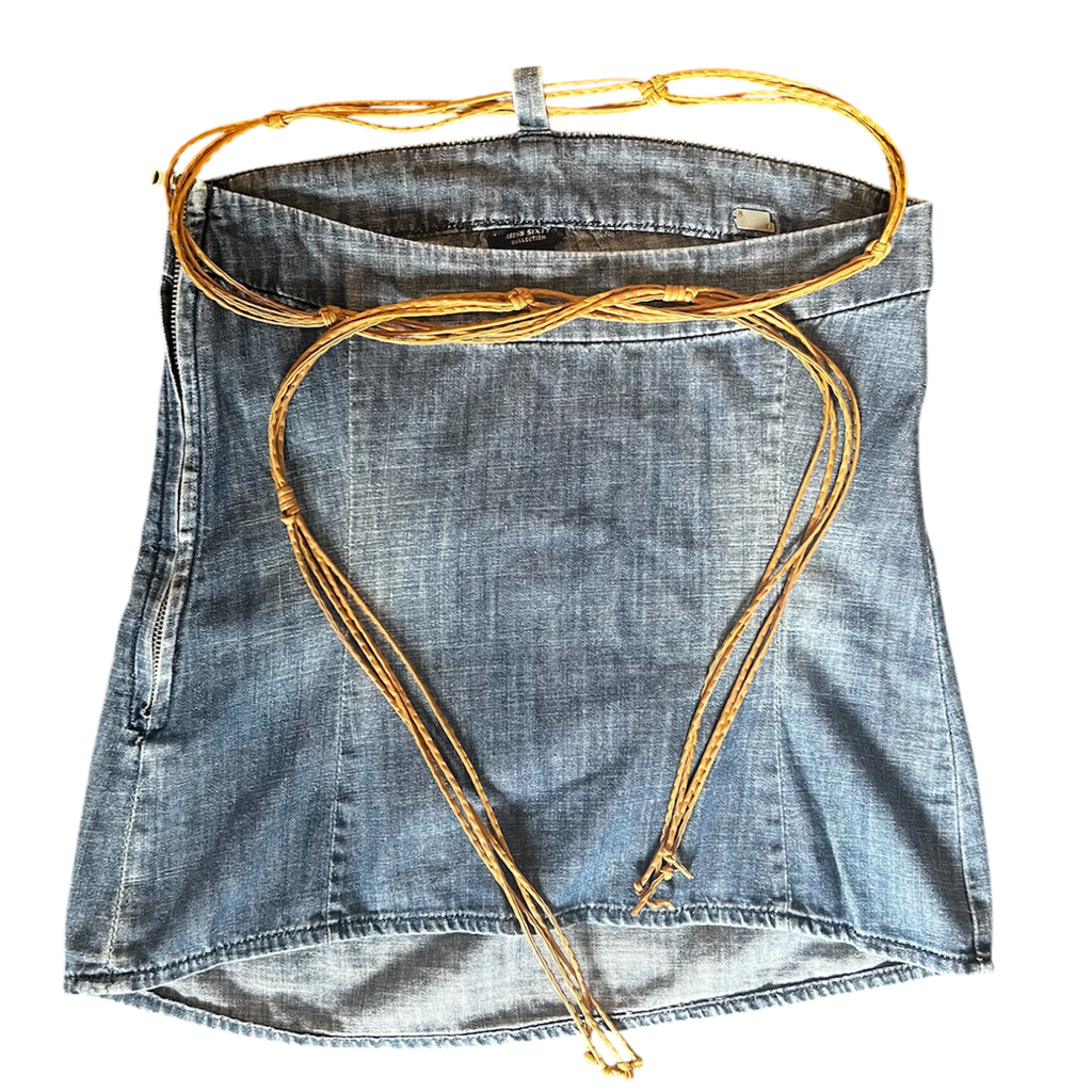 Miss Sixty Tied Denim Halter (S)
