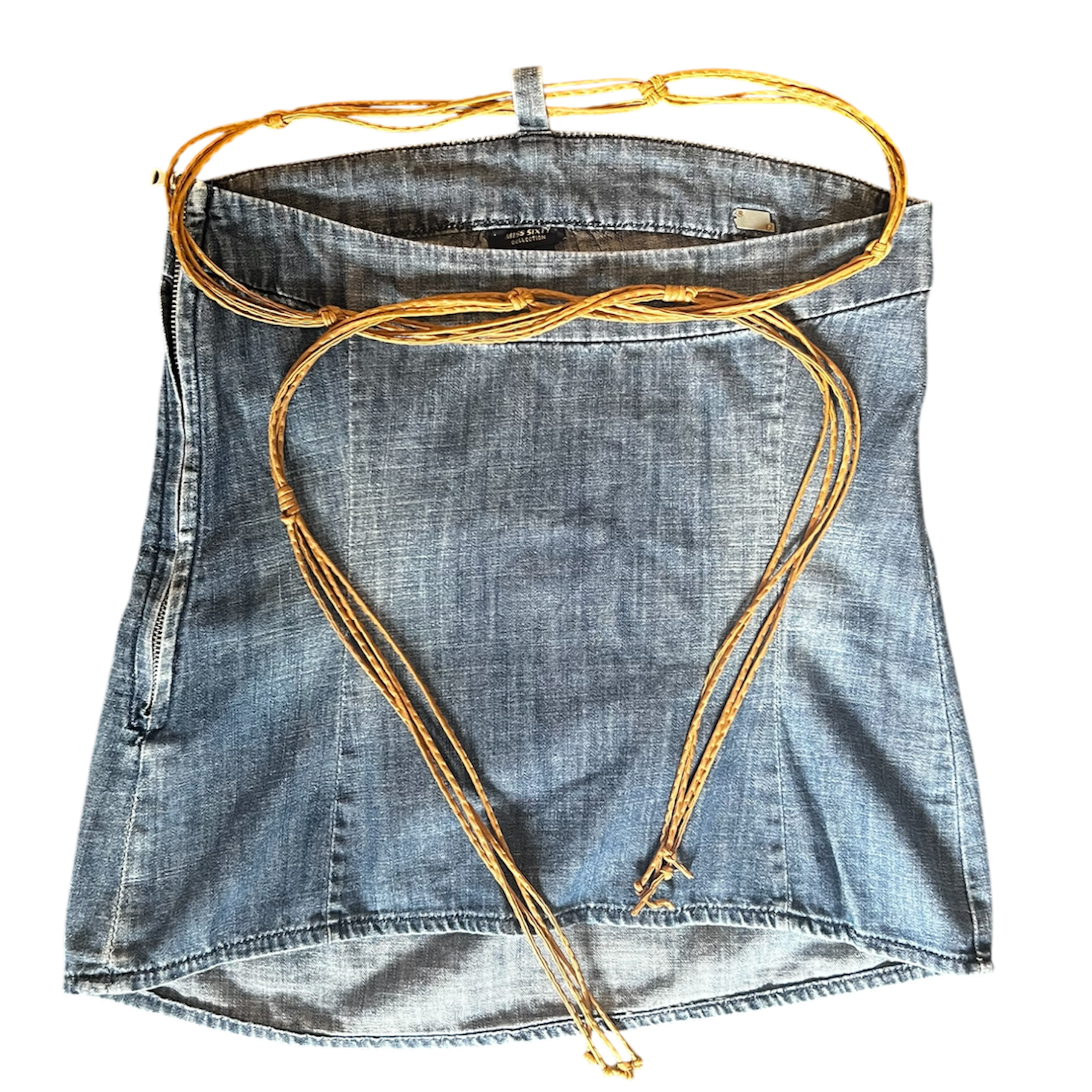 Miss Sixty Tied Denim Halter (S)