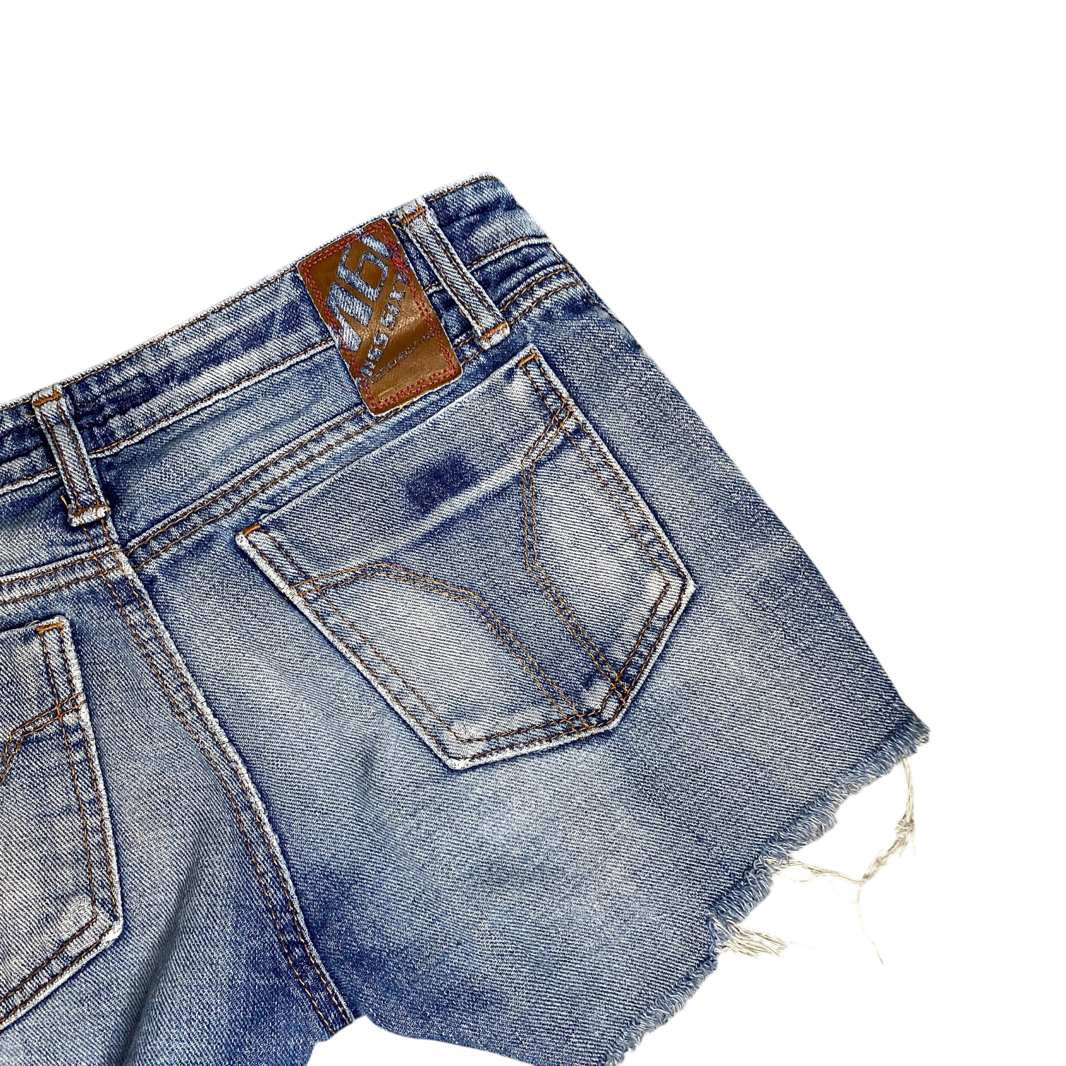 Vintage Miss Sixty Denim Booty Shorts (XS)