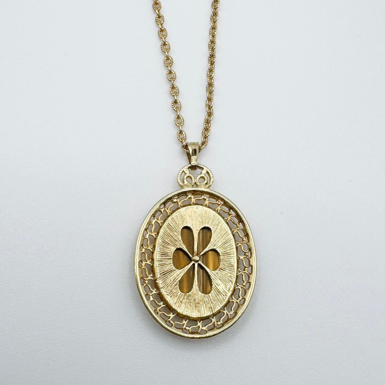 1970s Tiger's Eye Necklace