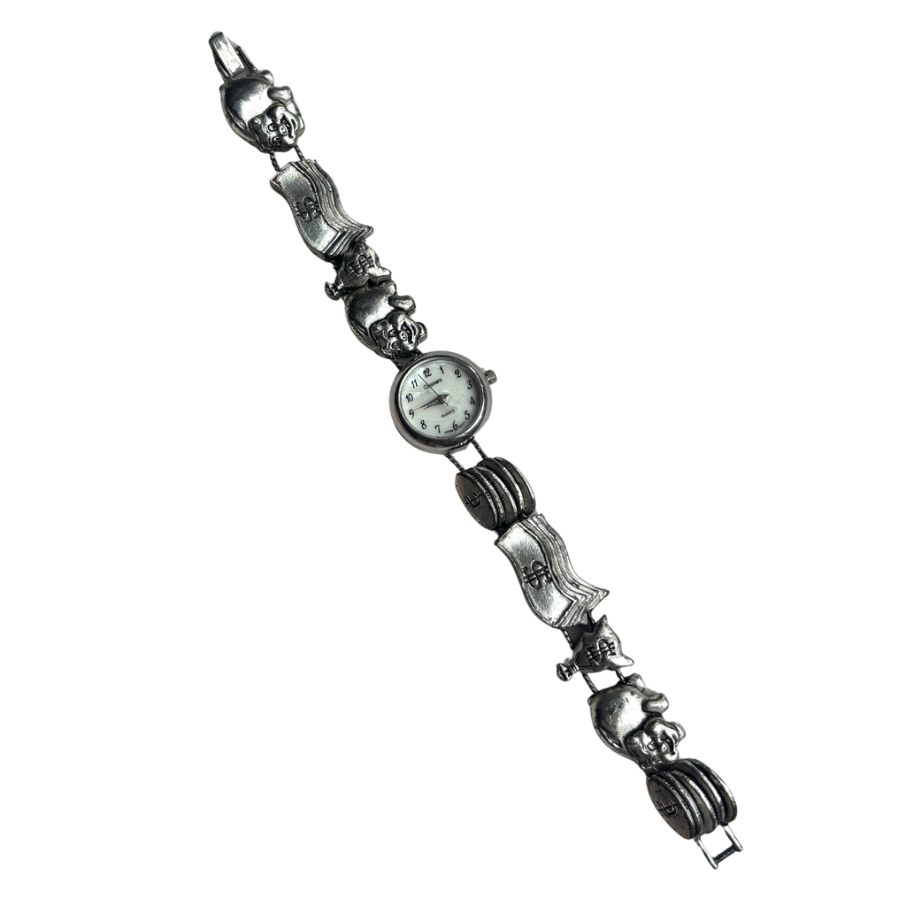 Money Hungry Sliding Charm Watch