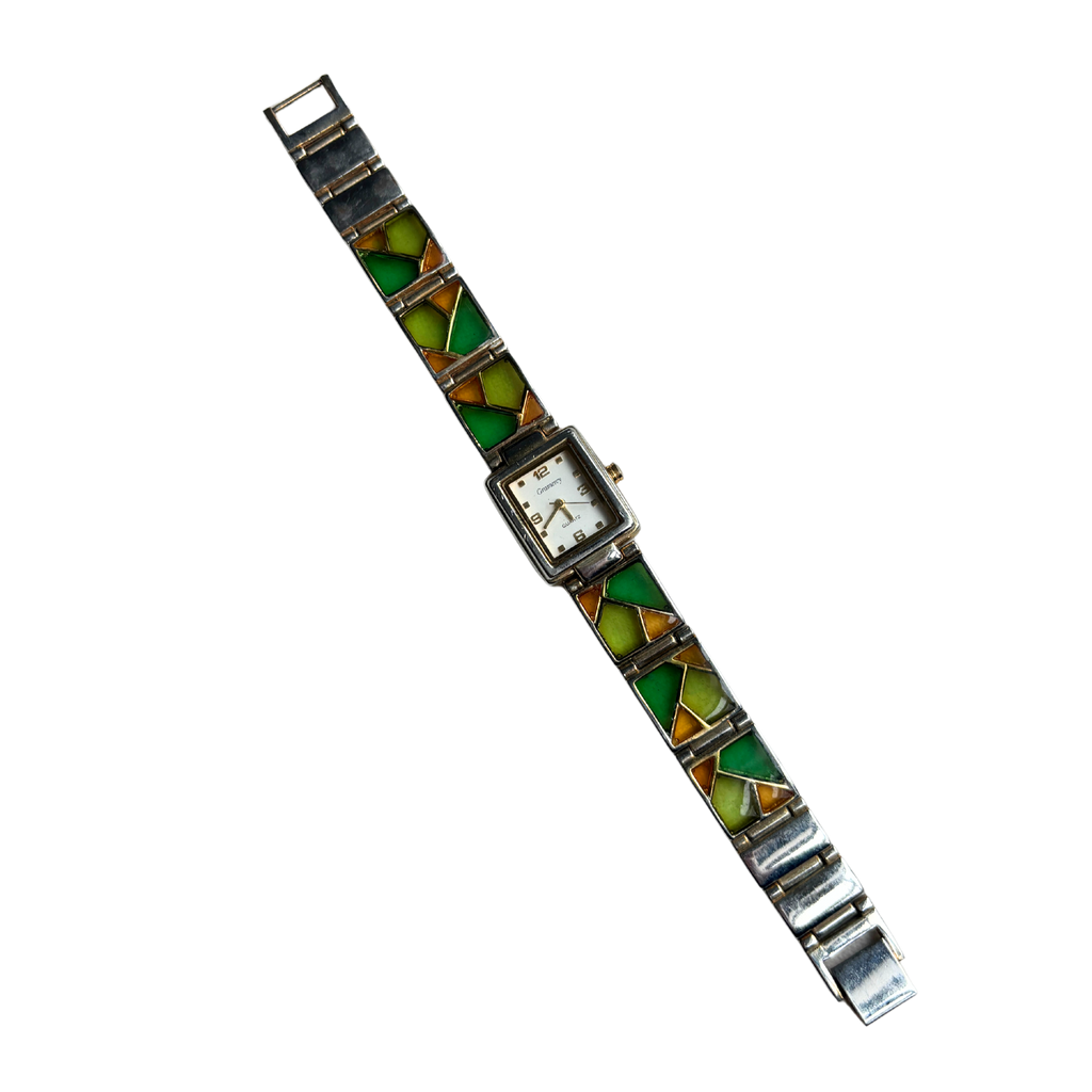 See-through Stained Glass Watch