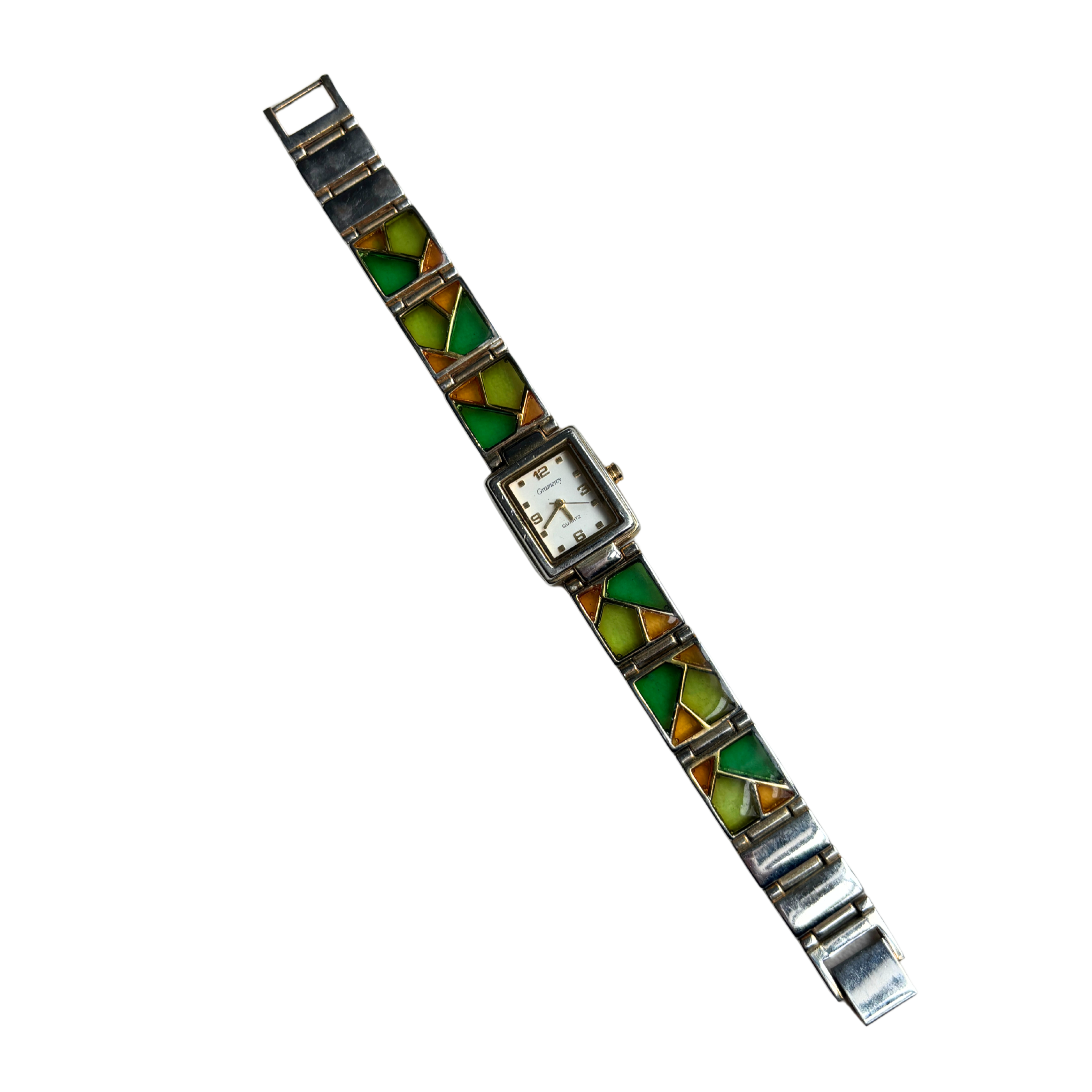 See-through Stained Glass Watch