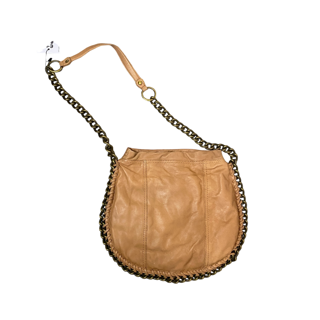 Vintage Real Leather Chain Bag