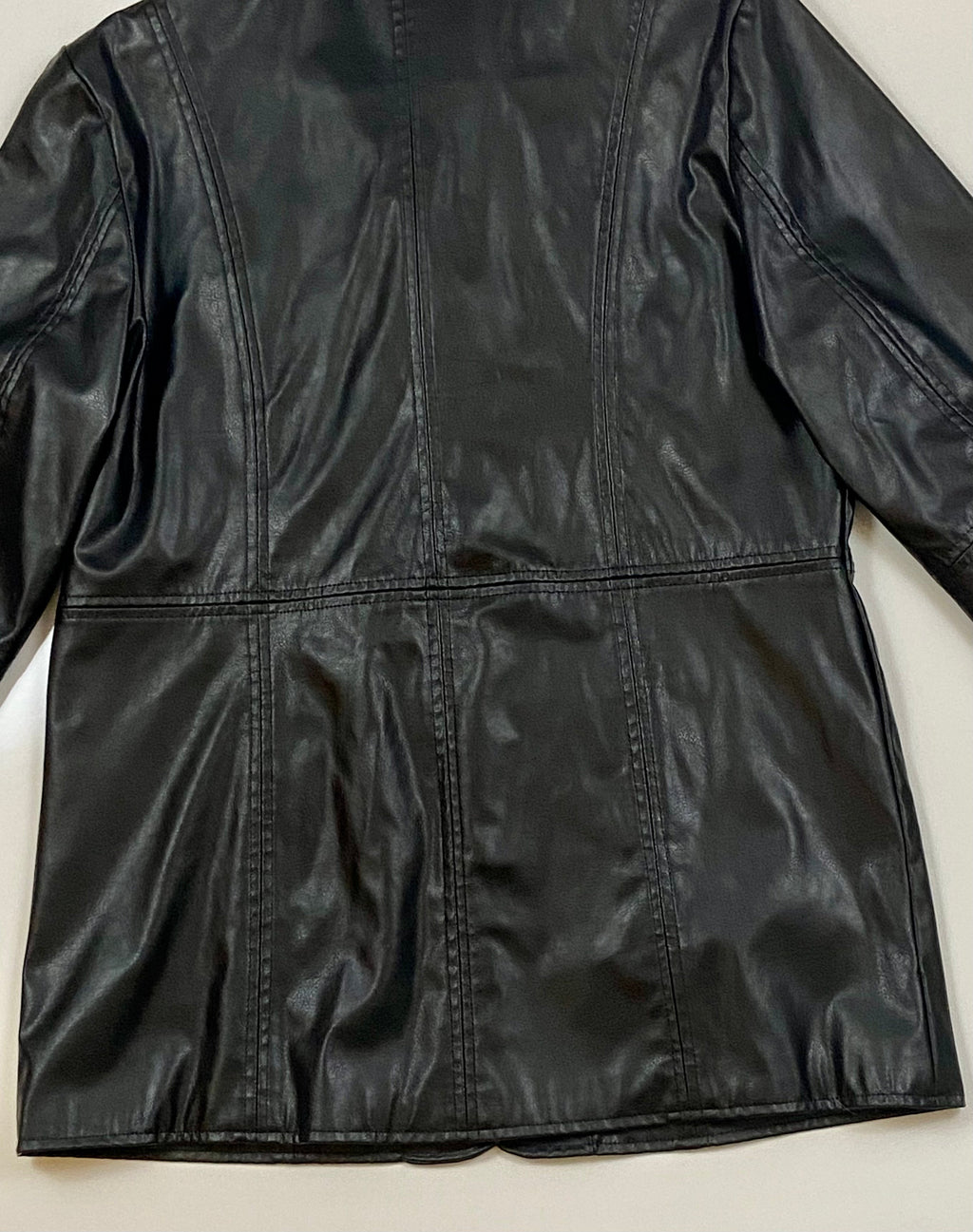 Black Leather Jacket (L)