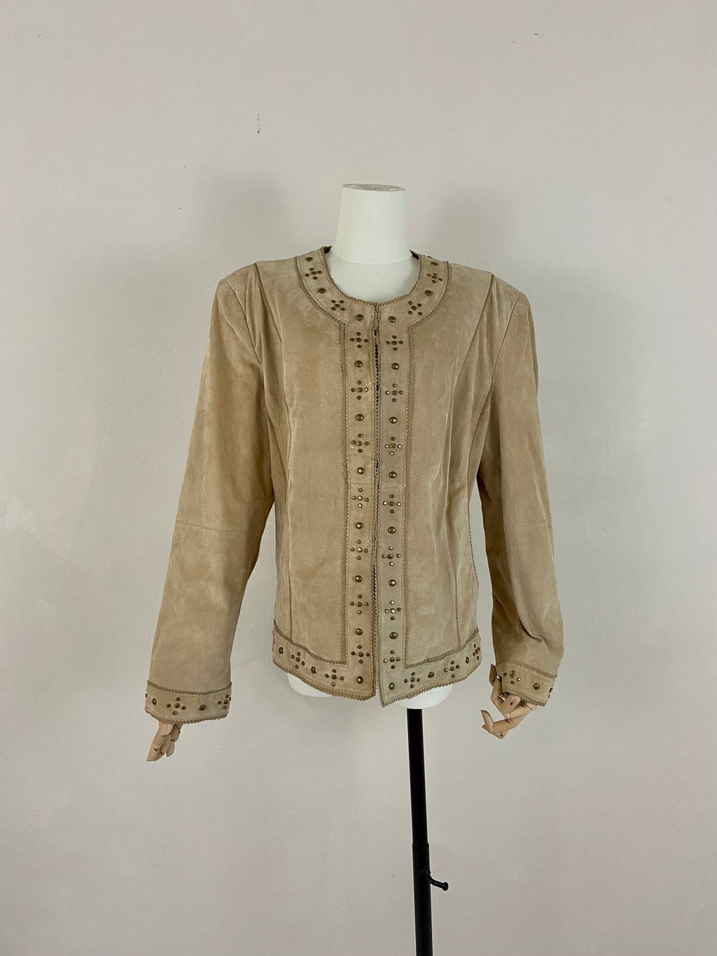 Pamela McCoy leather jacket